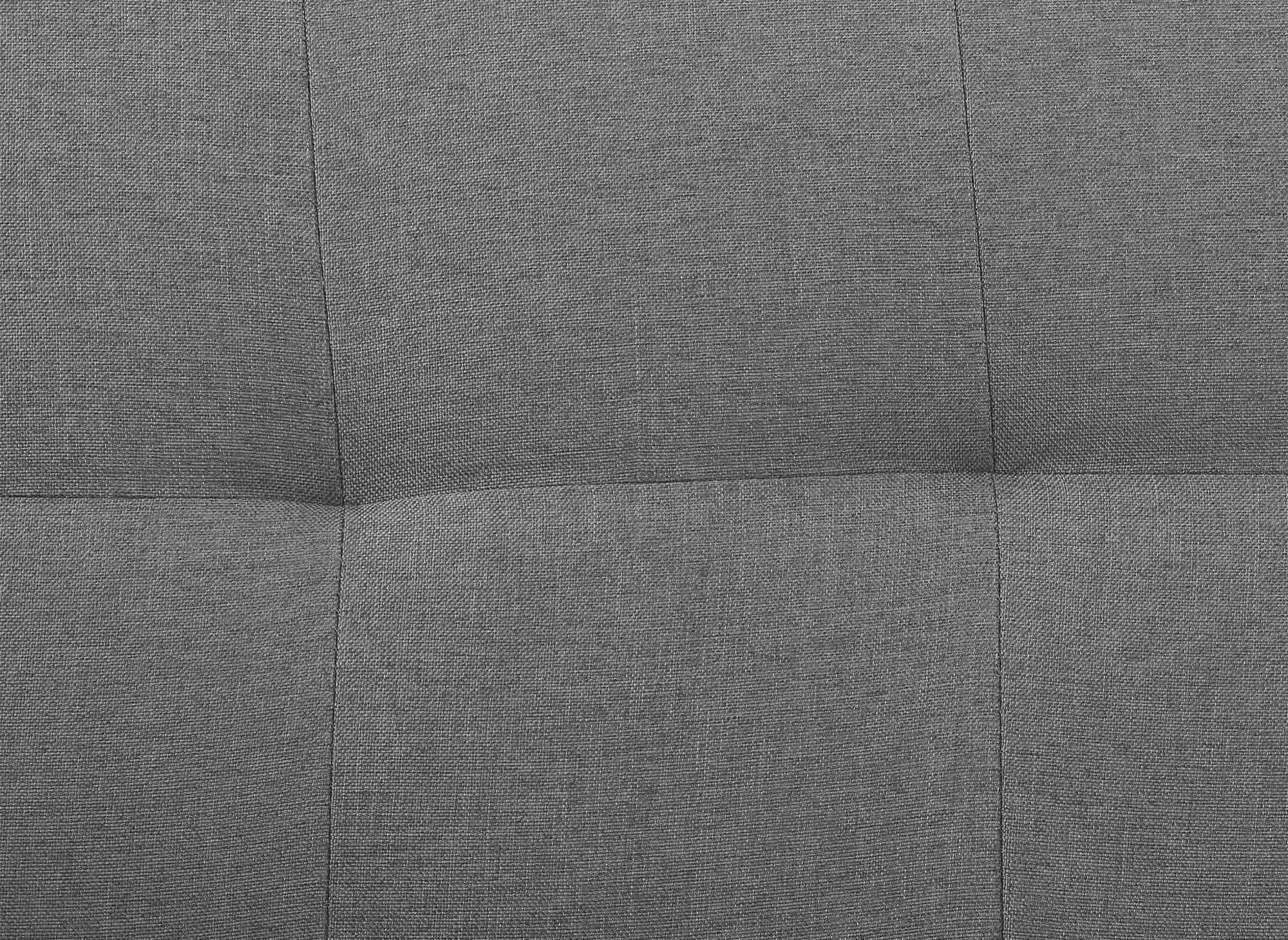 TANIA Schlafsofa aus grauem Stoff