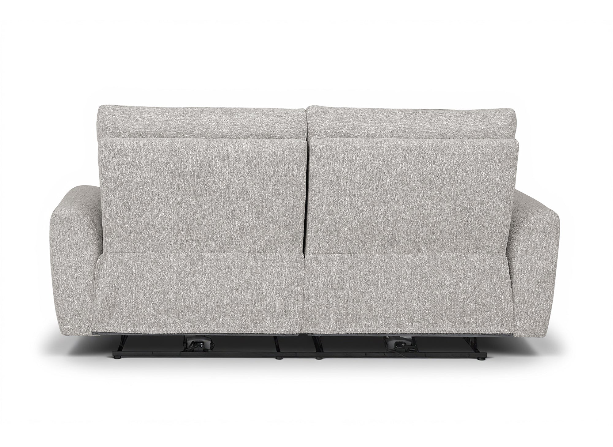 Elektrisches 3-Sitzer-Relaxsofa DAVY aus beigem Bouclé-Stoff
