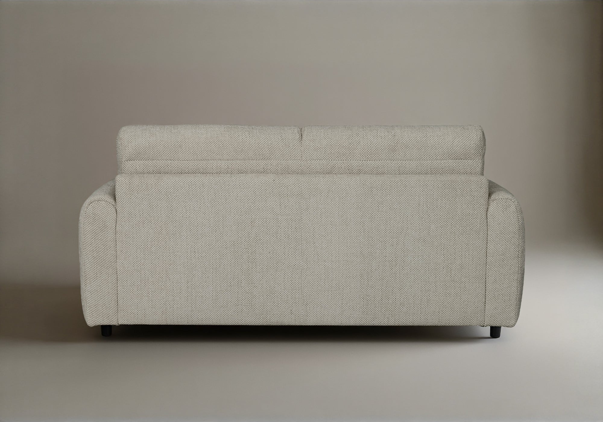 ISANDRO 3-Sitzer-Schlafsofa aus beigem Stoff