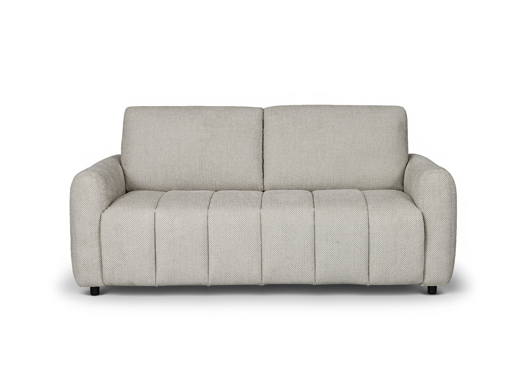 ISANDRO 3-Sitzer Express-Schlafsofa in beigem Stoff