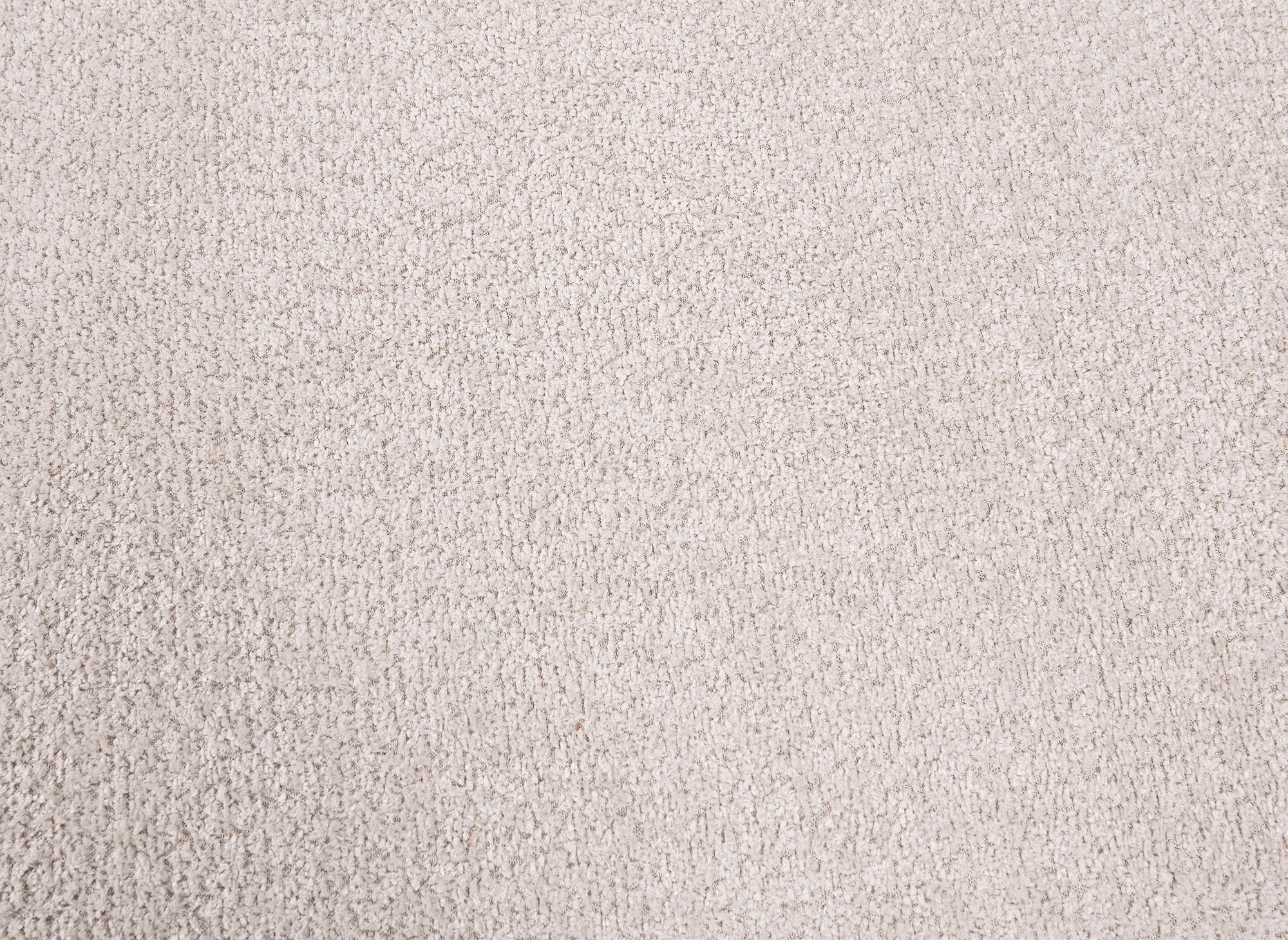 MARLA Ecksofa aus beigefarbenem Frotteestoff mit Stauraum – Linke Ecke