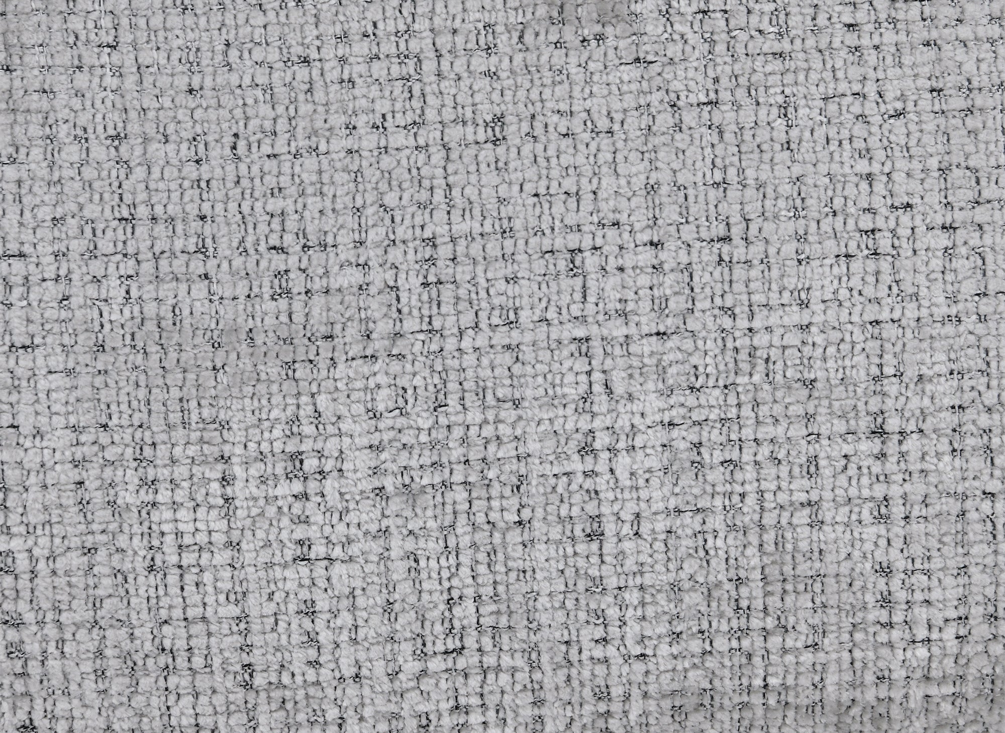 RALYA 3-Sitzer-Schlafsofa aus grau meliertem Samt mit Stauraum