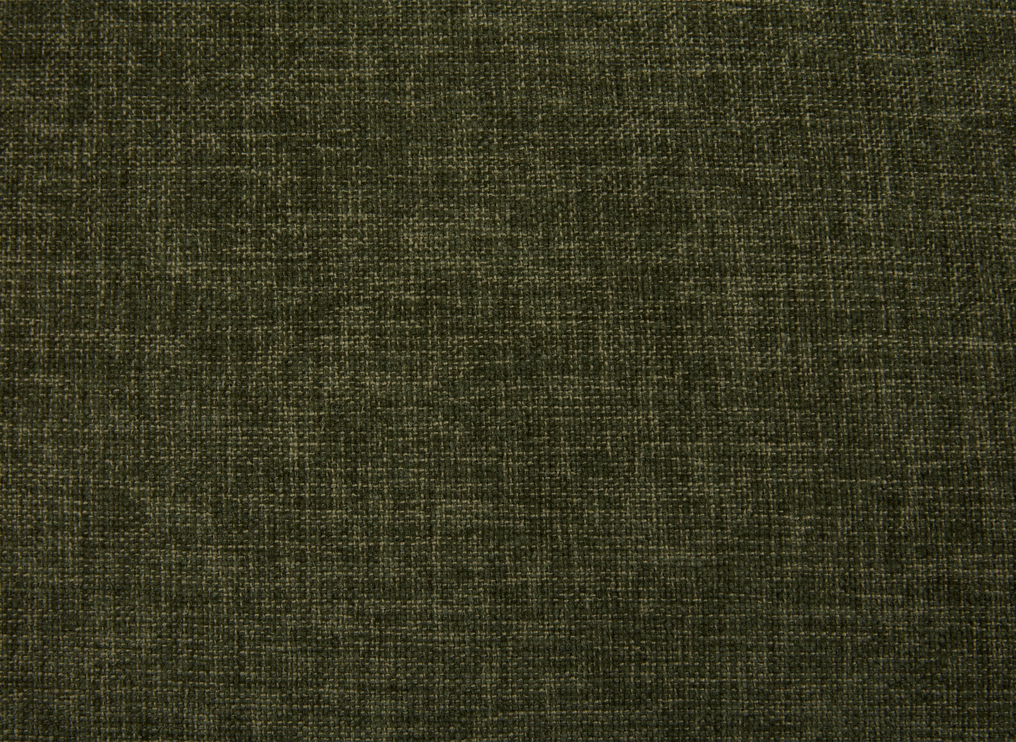 ABELIA 3-Sitzer-Sofa mit gerader Sitzfläche in olivgrünem, meliertem Samt