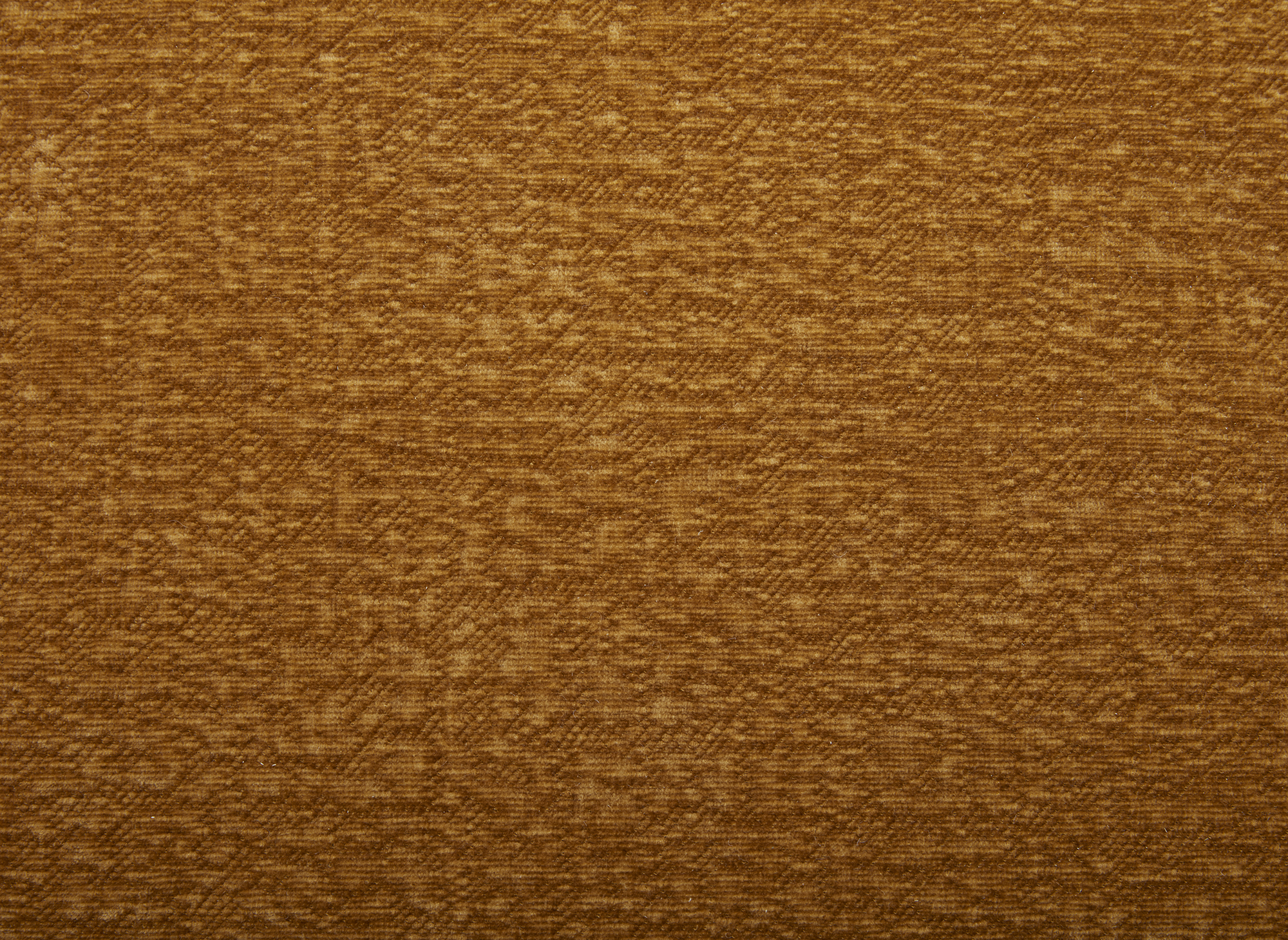IMENIA 5-Sitzer-Sofa aus gewebtem Samt in Senfgelb