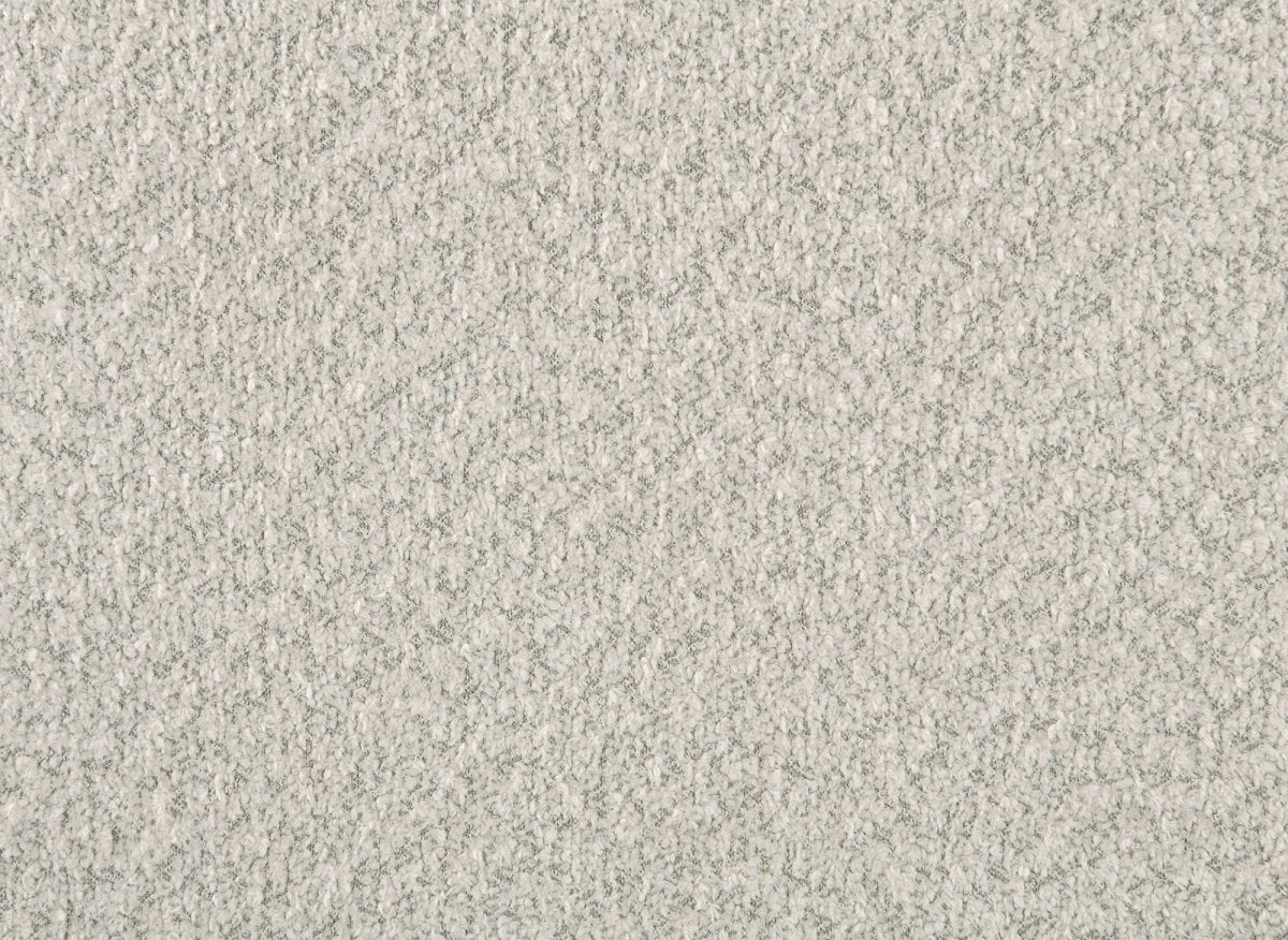 Canapé convertible 3 places en tissu bouclette écru MAYORA - DécoInParis