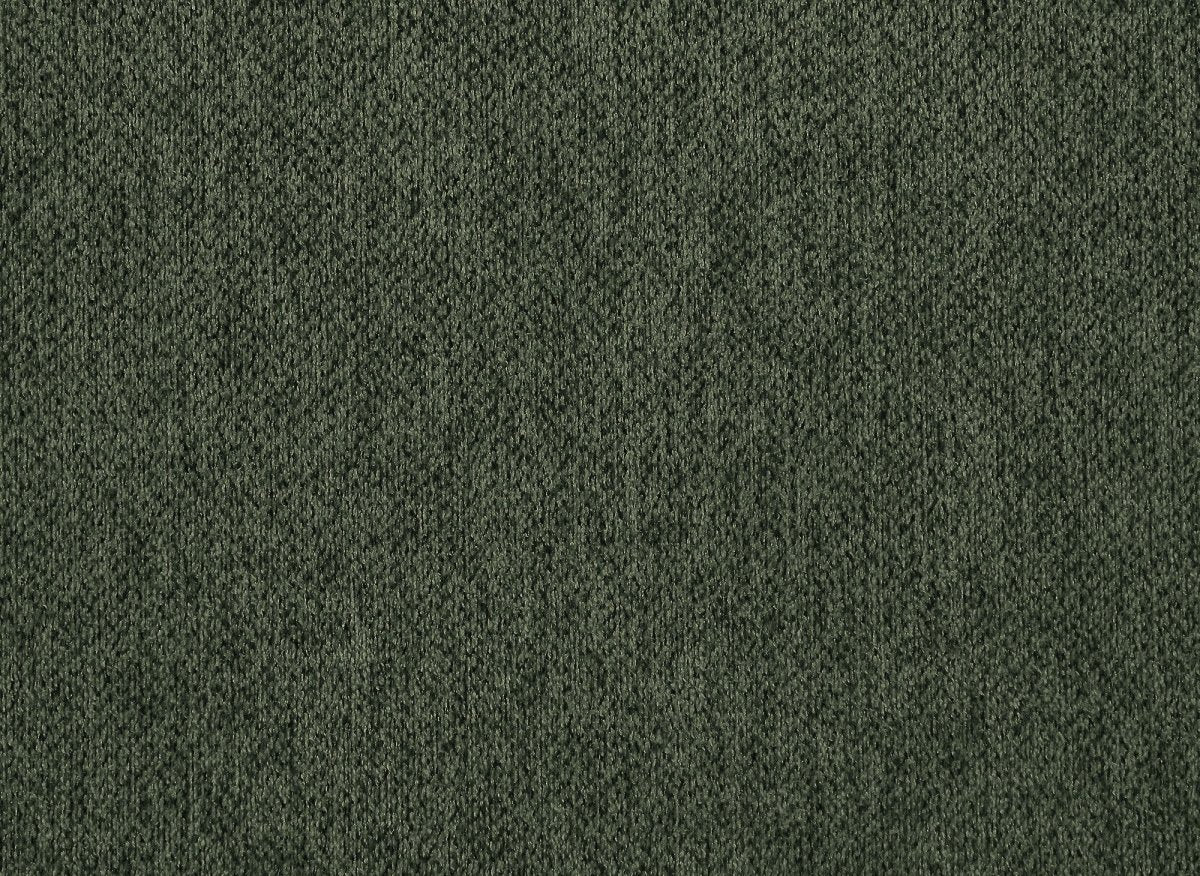 Canapé d'angle en tissu texturé vert olive CLARISSE - Angle gauche - DécoInParis