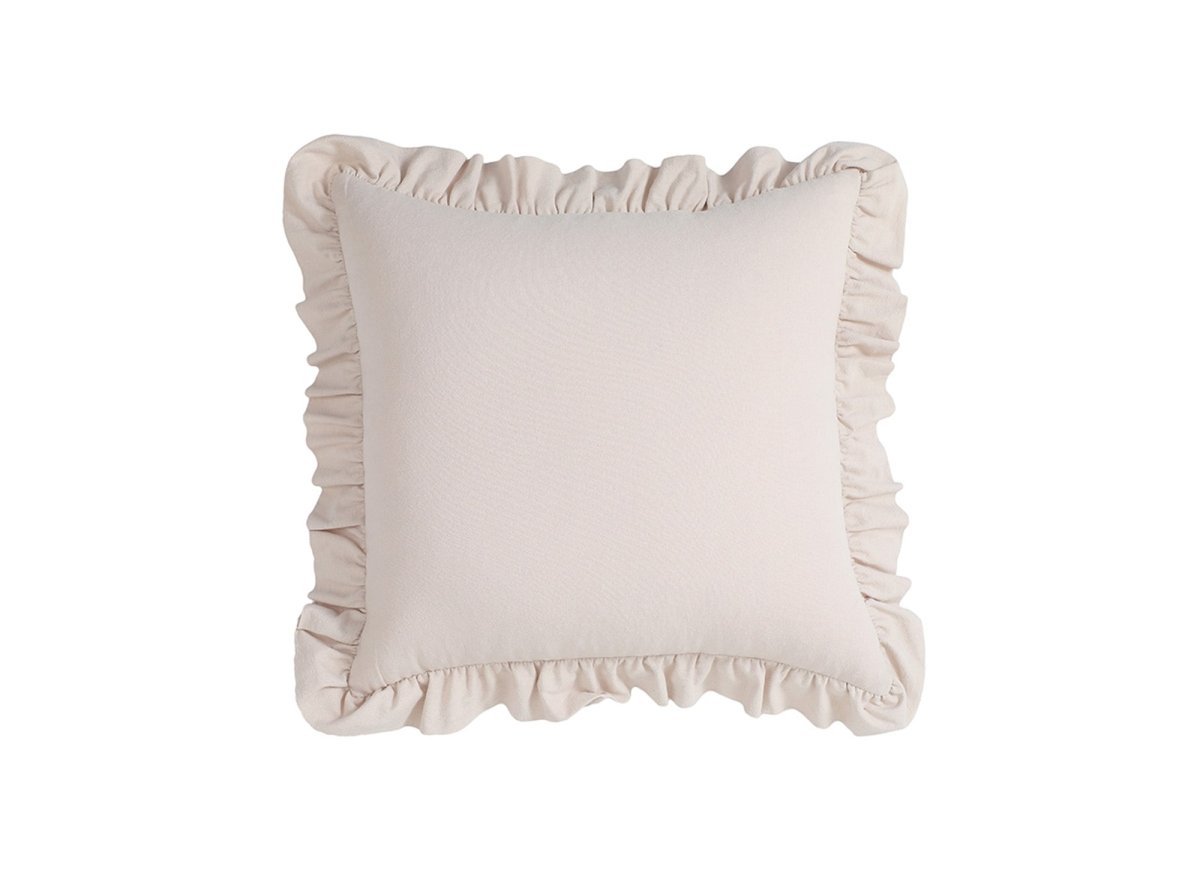 Coussin beige 45x45 cm TORONTO - DécoInParis