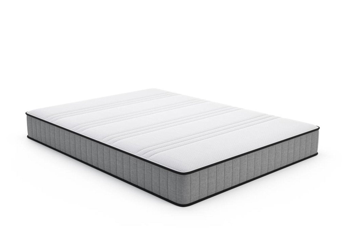 Ensemble 180x200 sommier tapissier + Matelas en mousse 20 cm - AWAN - DécoInParis