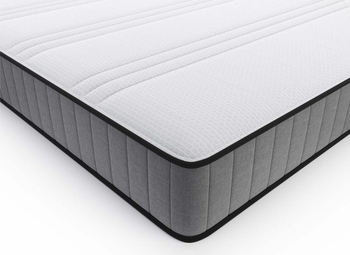 Ensemble 90x190 sommier tapissier + Matelas en mousse 20 cm - AWAN - DécoInParis
