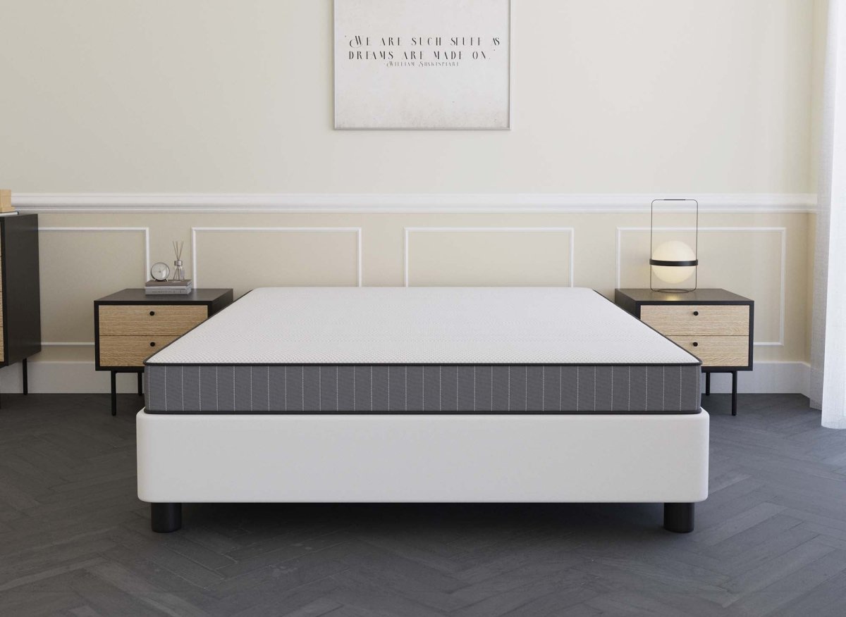 Matelas en mousse 140 x 190 cm épaisseur 15 cm WOLK - DécoInParis