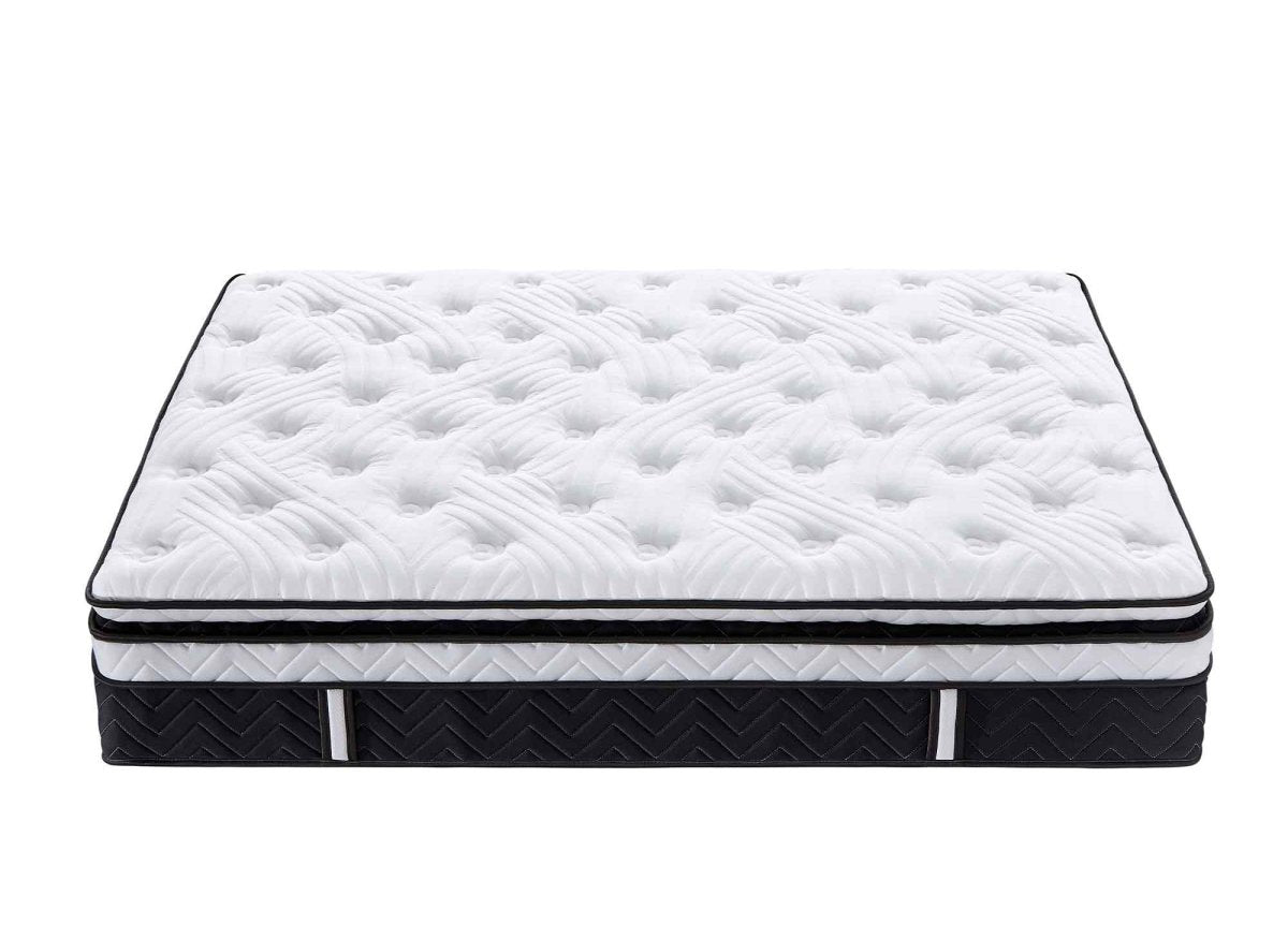 Matelas hybride mémoire de forme 160 x 200 cm épaisseur 35 cm - CLOUDY - DécoInParis