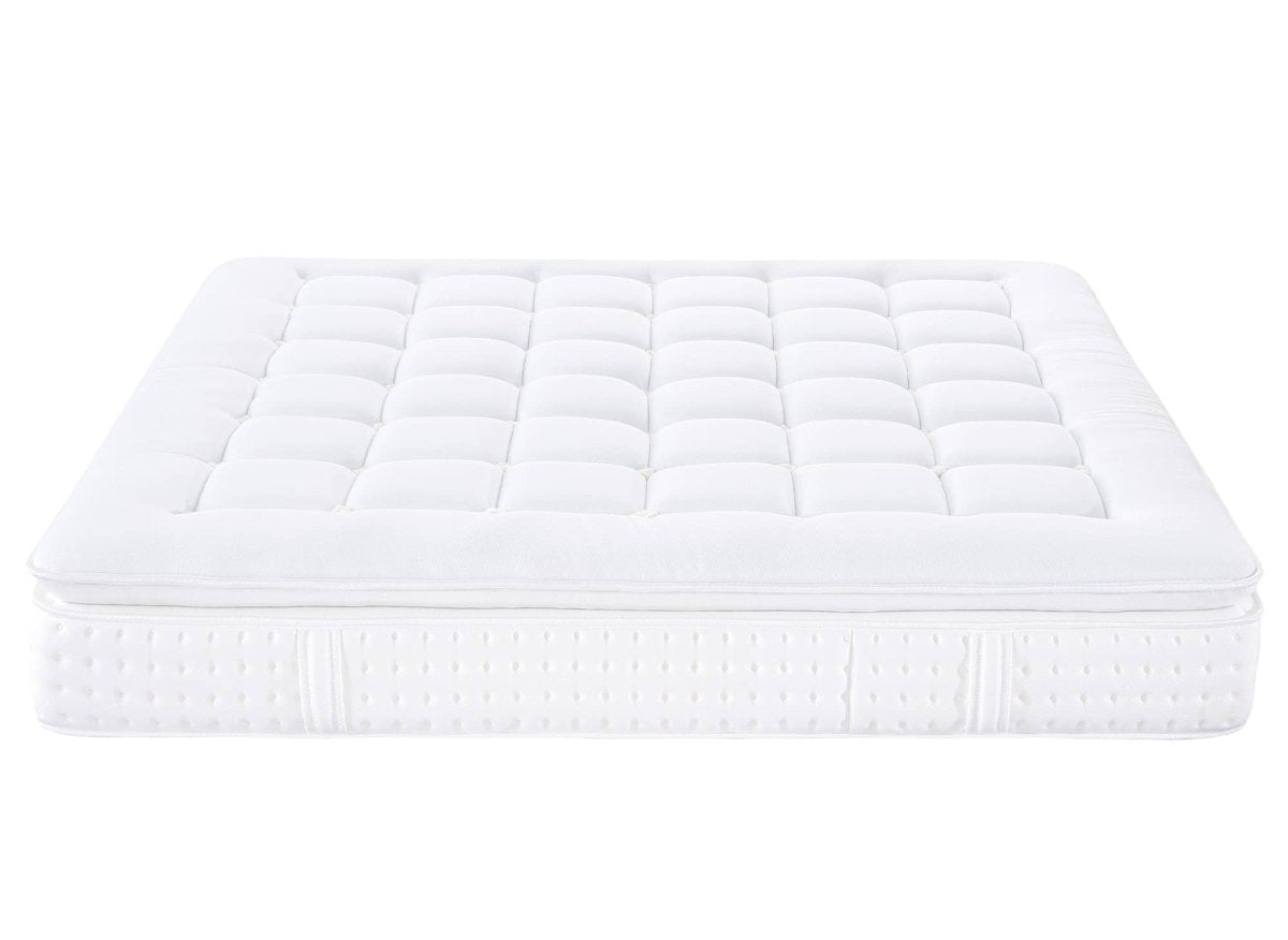 Matelas hybride mousse mémoire en gel et ressorts ensachés 180 x 200 cm épaisseur 31 cm SERENA - DécoInParis