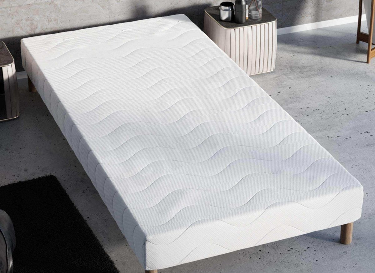 Sommier tapissier 90 x 200 cm + 4 pieds - DécoInParis