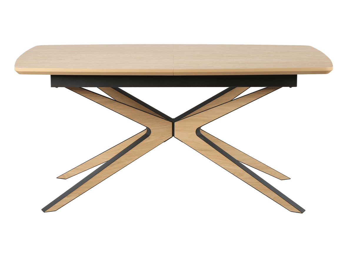 Table à manger extensible effet bois 6 - 10 personnes OXANE - DécoInParis