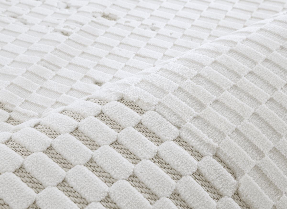 Tapis gris à motifs géométriques 200 x 290 cm VIENNE - DécoInParis