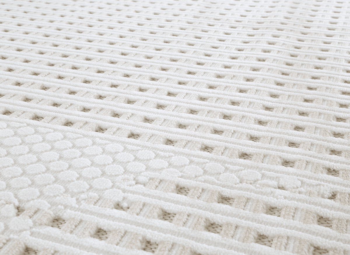 Tapis gris et taupe à motifs graphique 160 x 230 cm SIRMA - DécoInParis