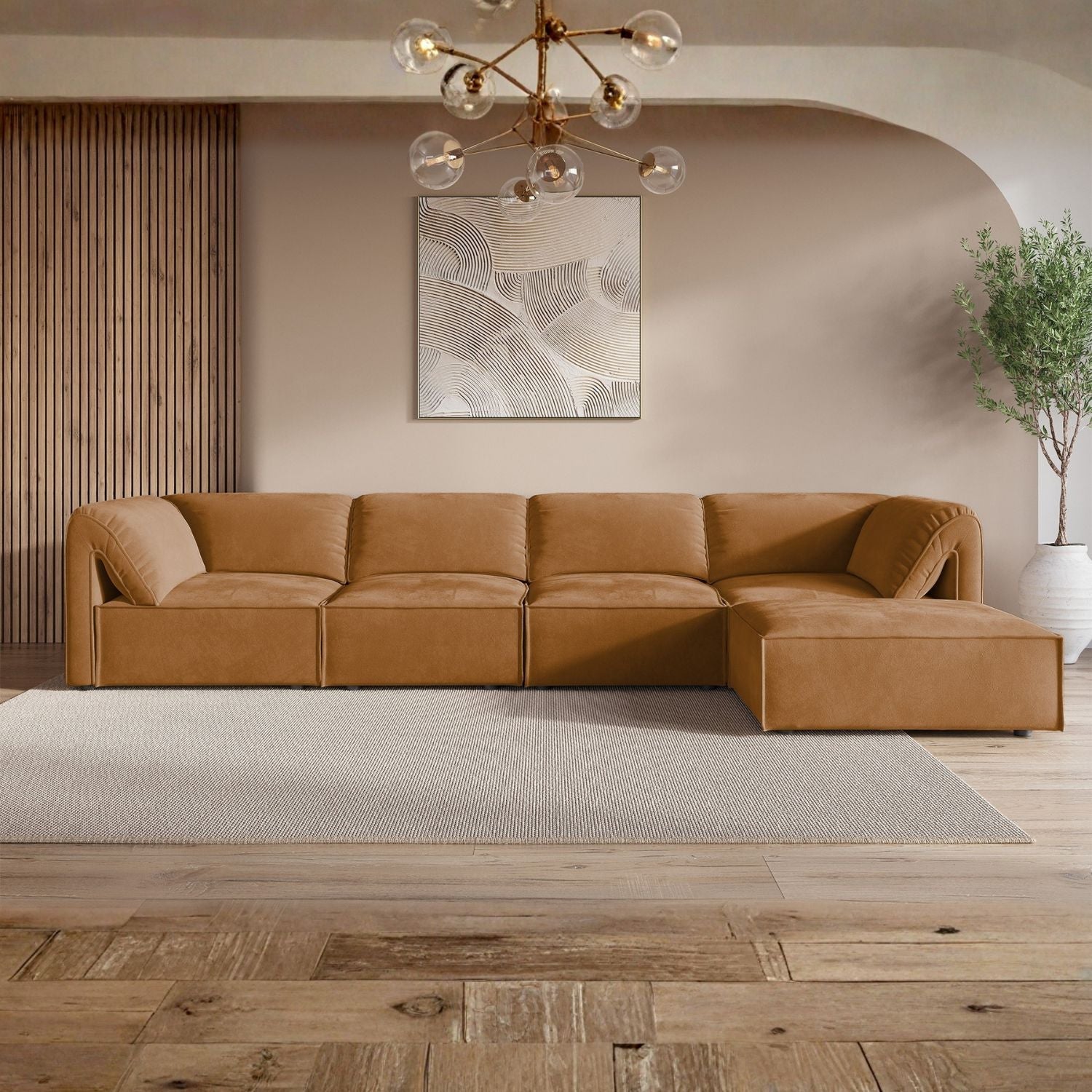 Canapés d'angle modulables