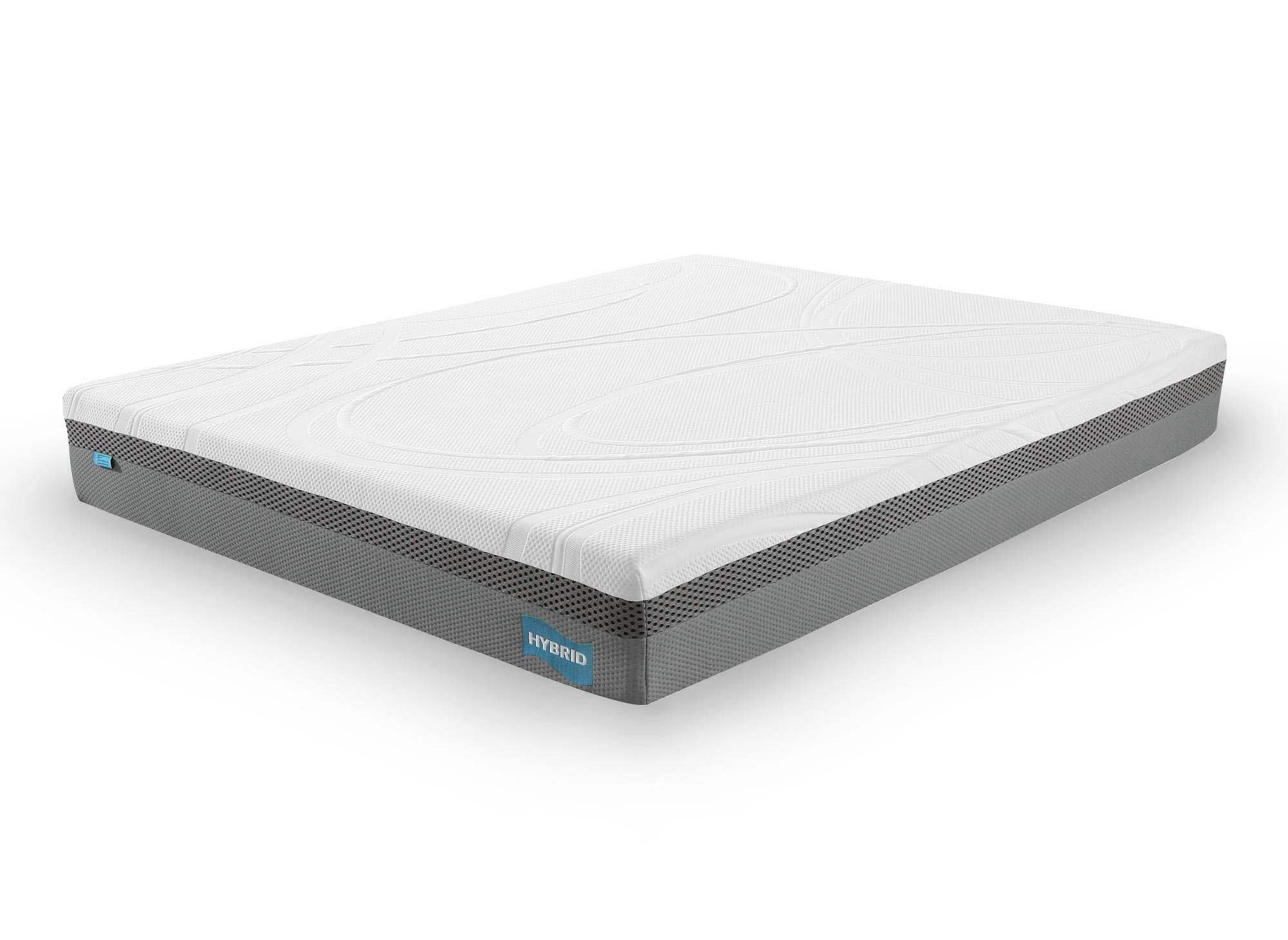 HYBRID-Matratze 160 x 200 cm Taschenfedern und Memory-Schaum, Dicke 26 cm