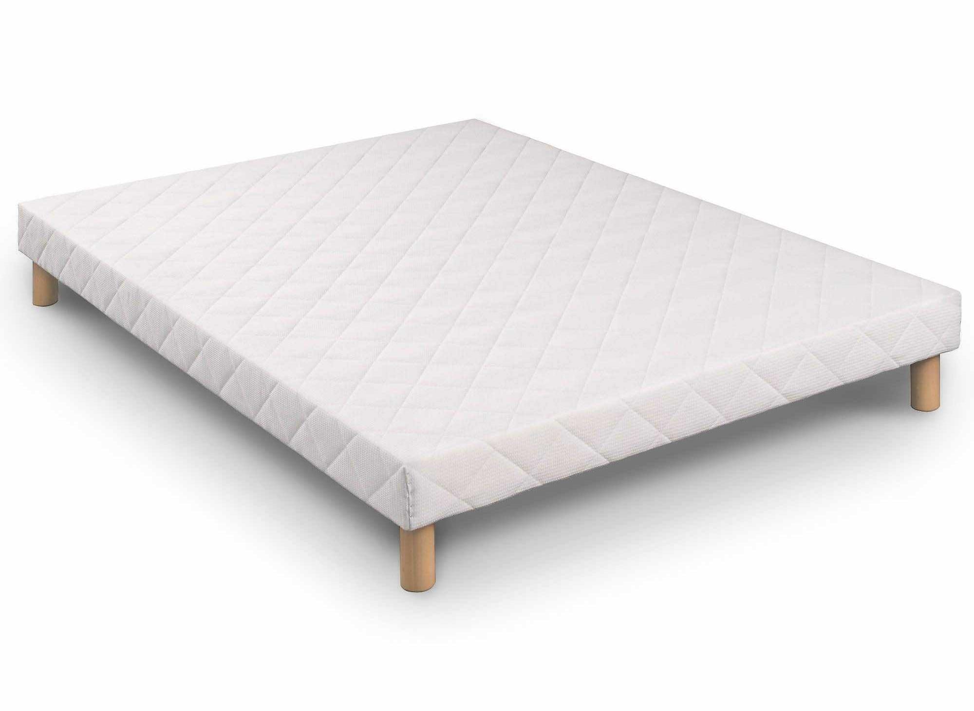 Gepolsterter Bettkasten 140 x 190 cm + 4 Füße