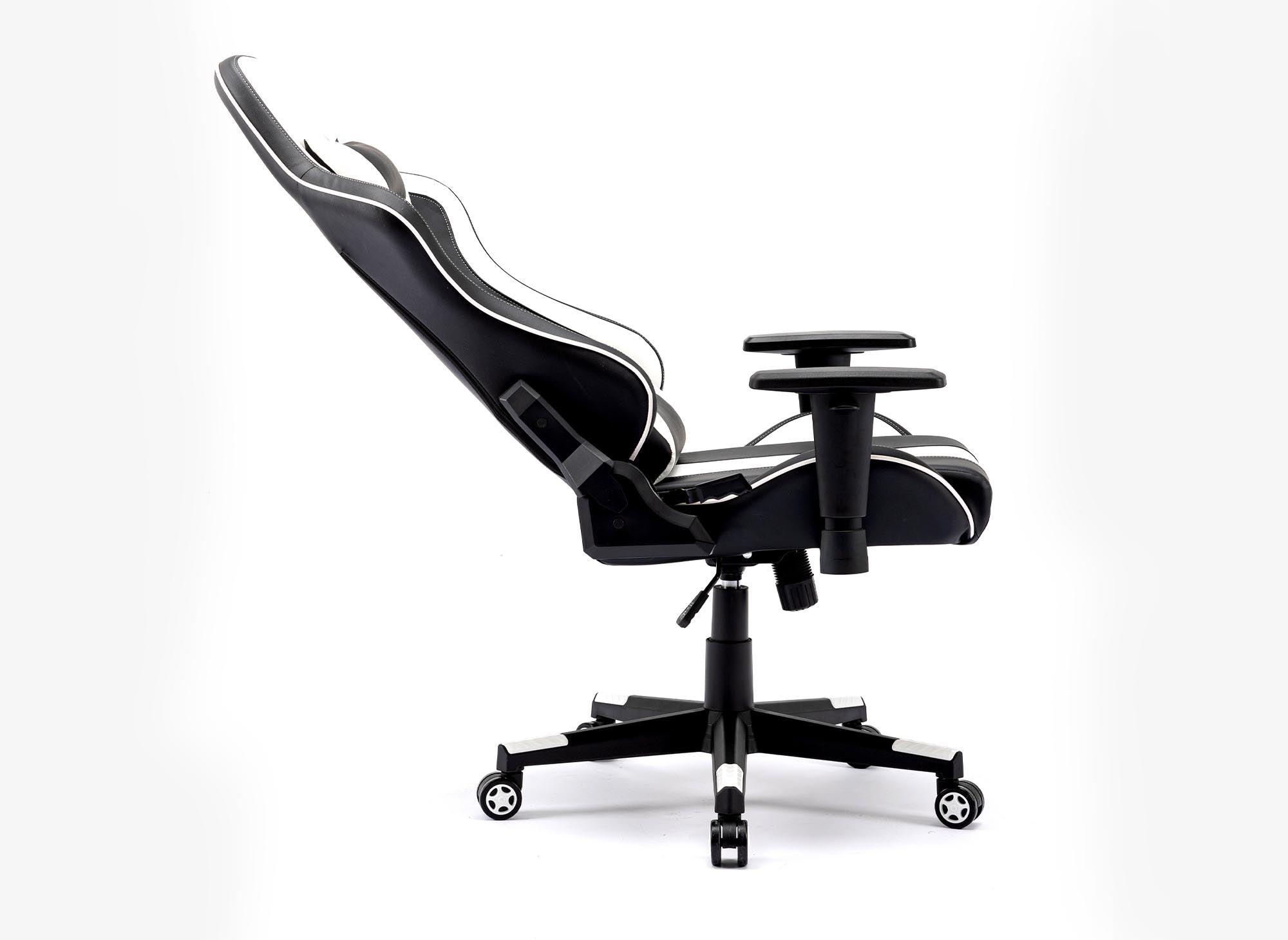 SOUL Gaming-Bürostuhl aus Kunstleder in Schwarz und Weiß