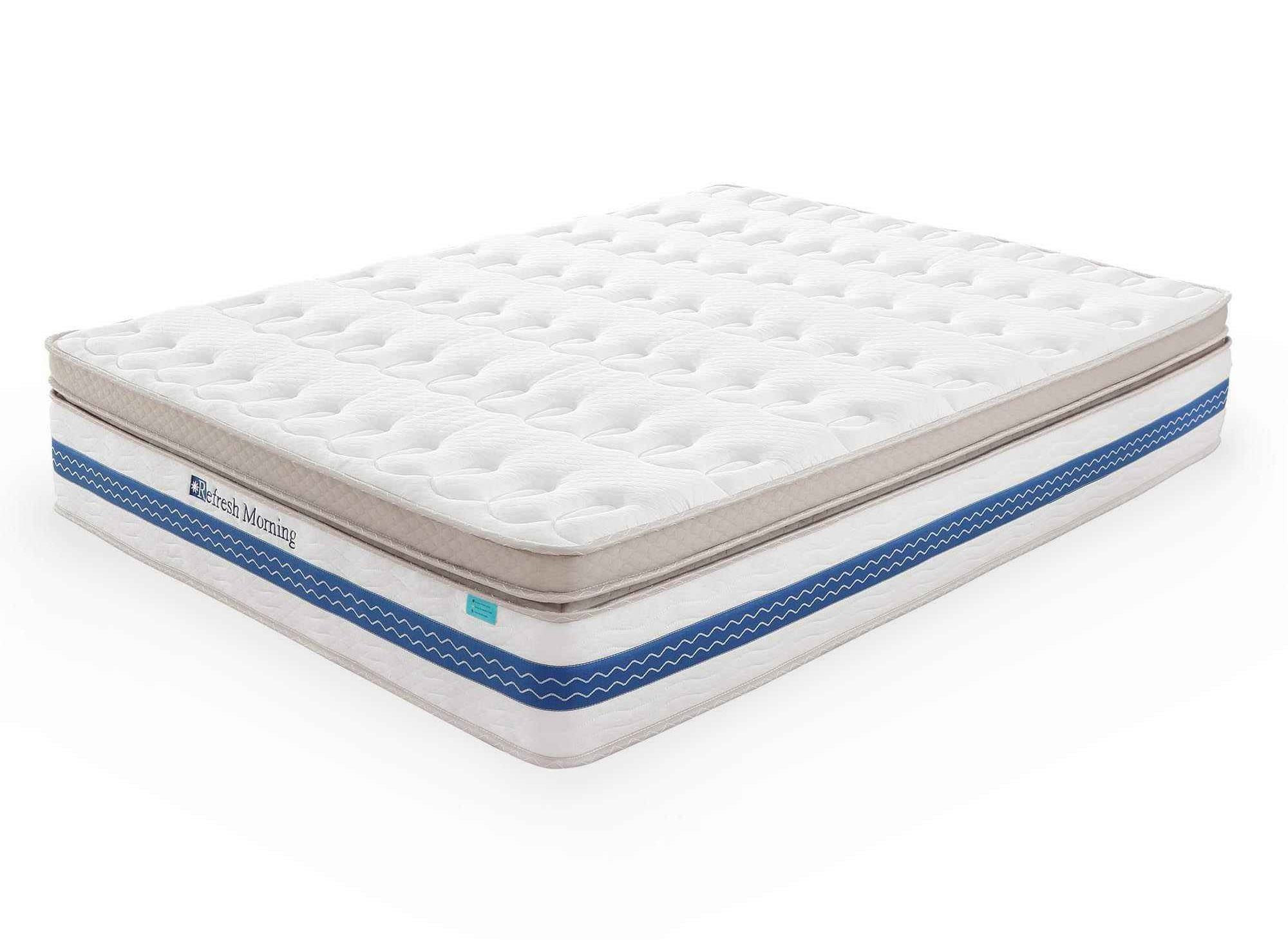 REFRESH Hybridmatratze 160 x 200 cm Taschenfedern und Memory Foam, 32 cm dick