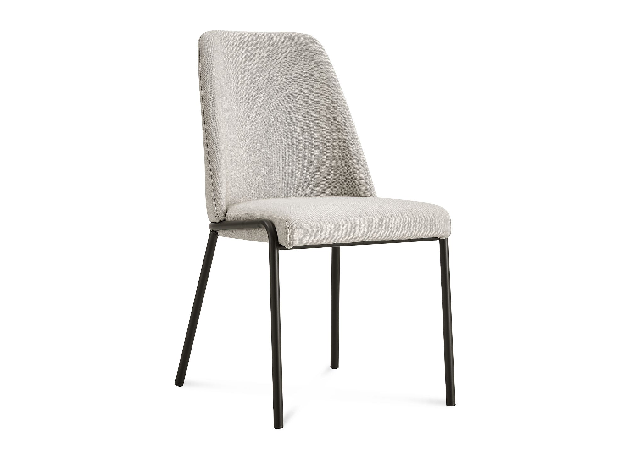 2er-Set Stühle aus beigem Stoff APRIL