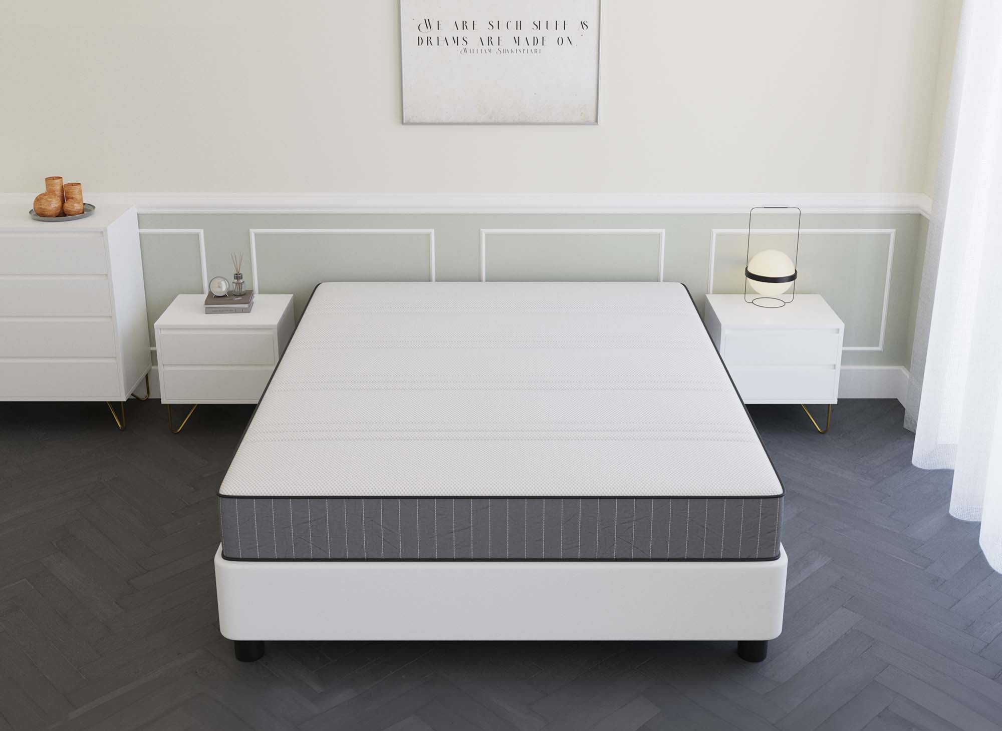 Schaumstoffmatratze 180 x 200 cm, Dicke 20 cm AWAN