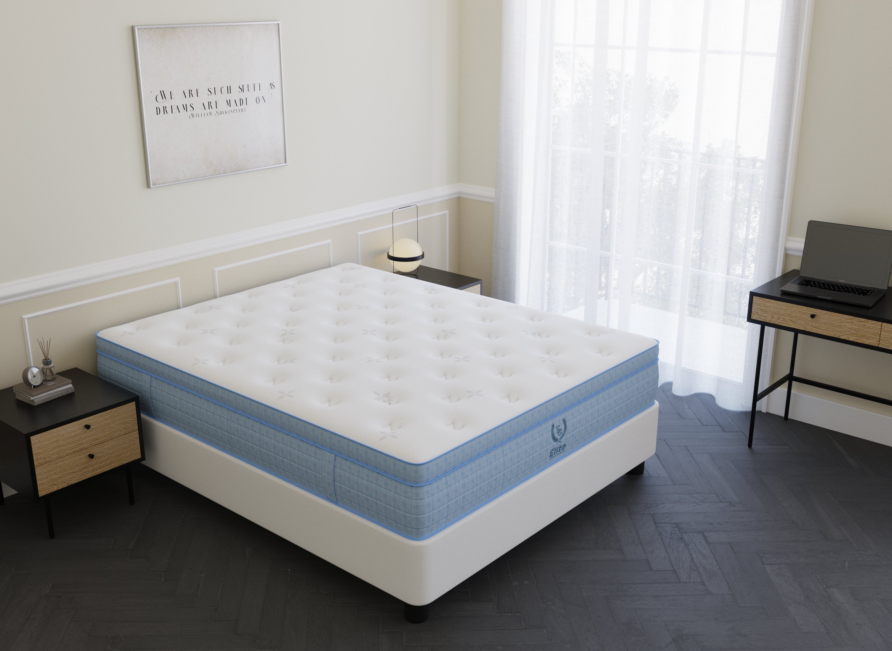 RAFAEL Hybrid-Taschenfederkernmatratze 140 x 190 cm, 30 cm dick