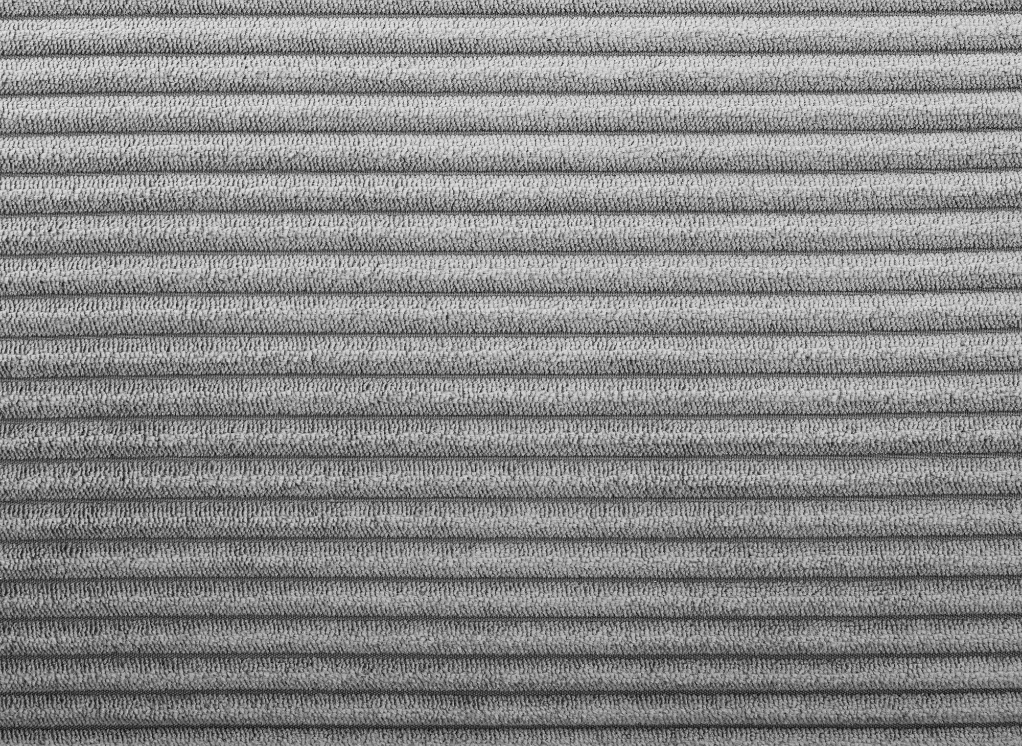 ANDREA 3-Sitzer-Sofa aus grauem Cord