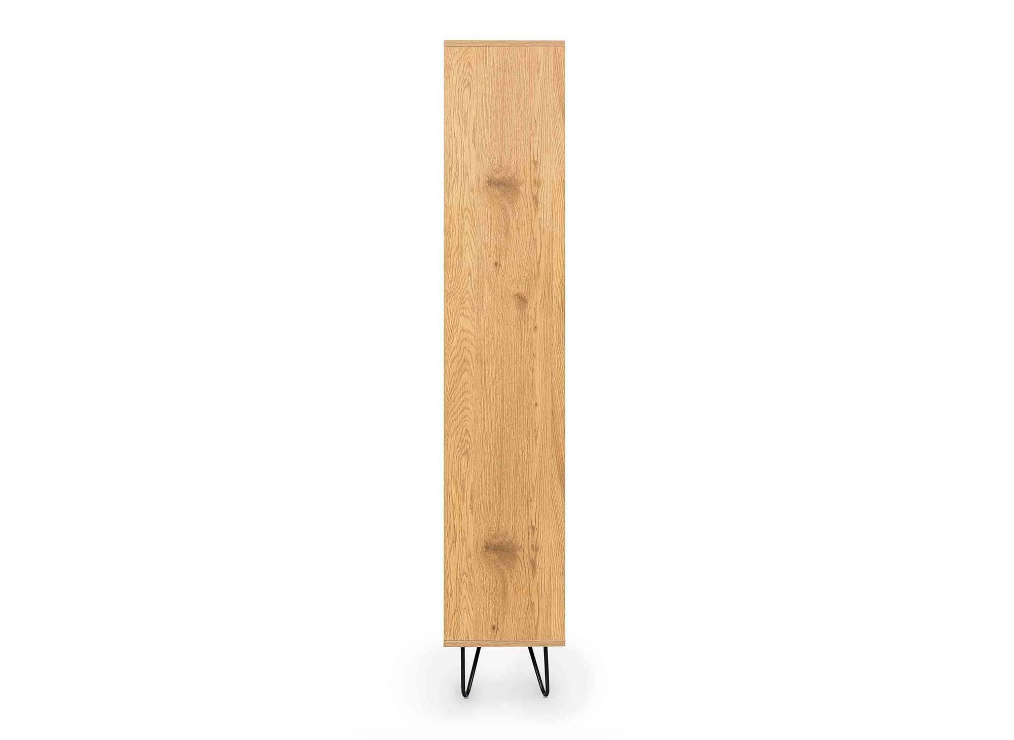 DARINA Bücherregal aus Holz mit 2 Schubladen und 3 Regalen
