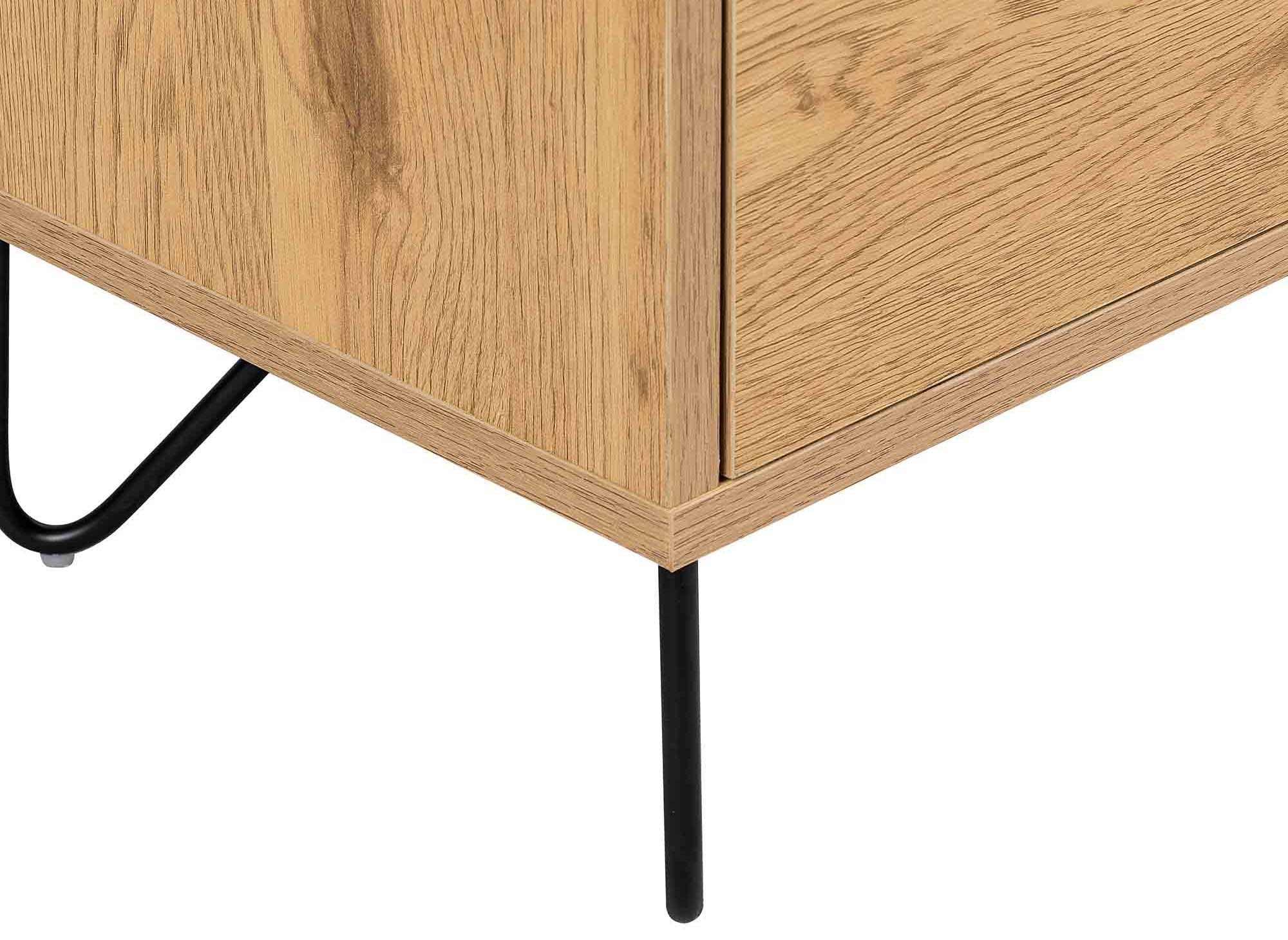 DARINA Kommode aus Holz mit 4 Schubladen
