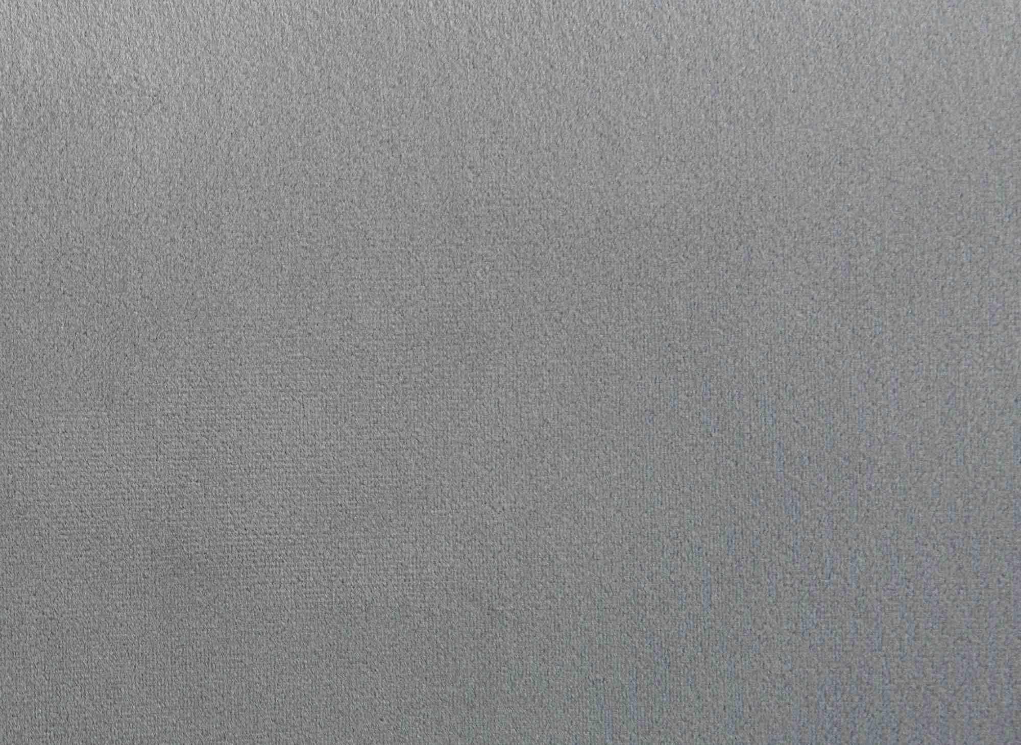 LIMA hellgraues Samtschlafsofa mit Getränkehalter