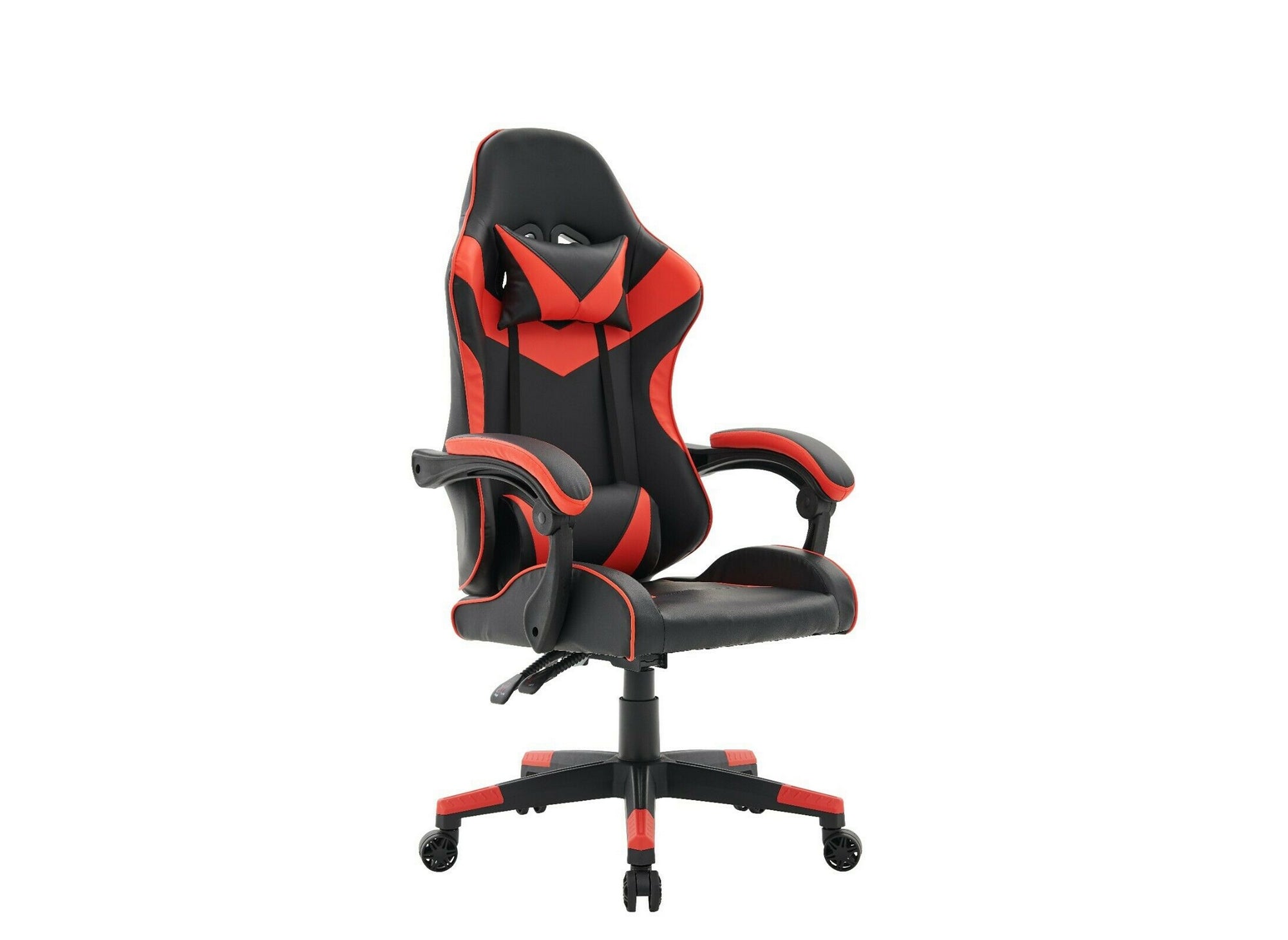 PIXEL Gaming-Stuhl aus Kunstleder in Schwarz und Rot