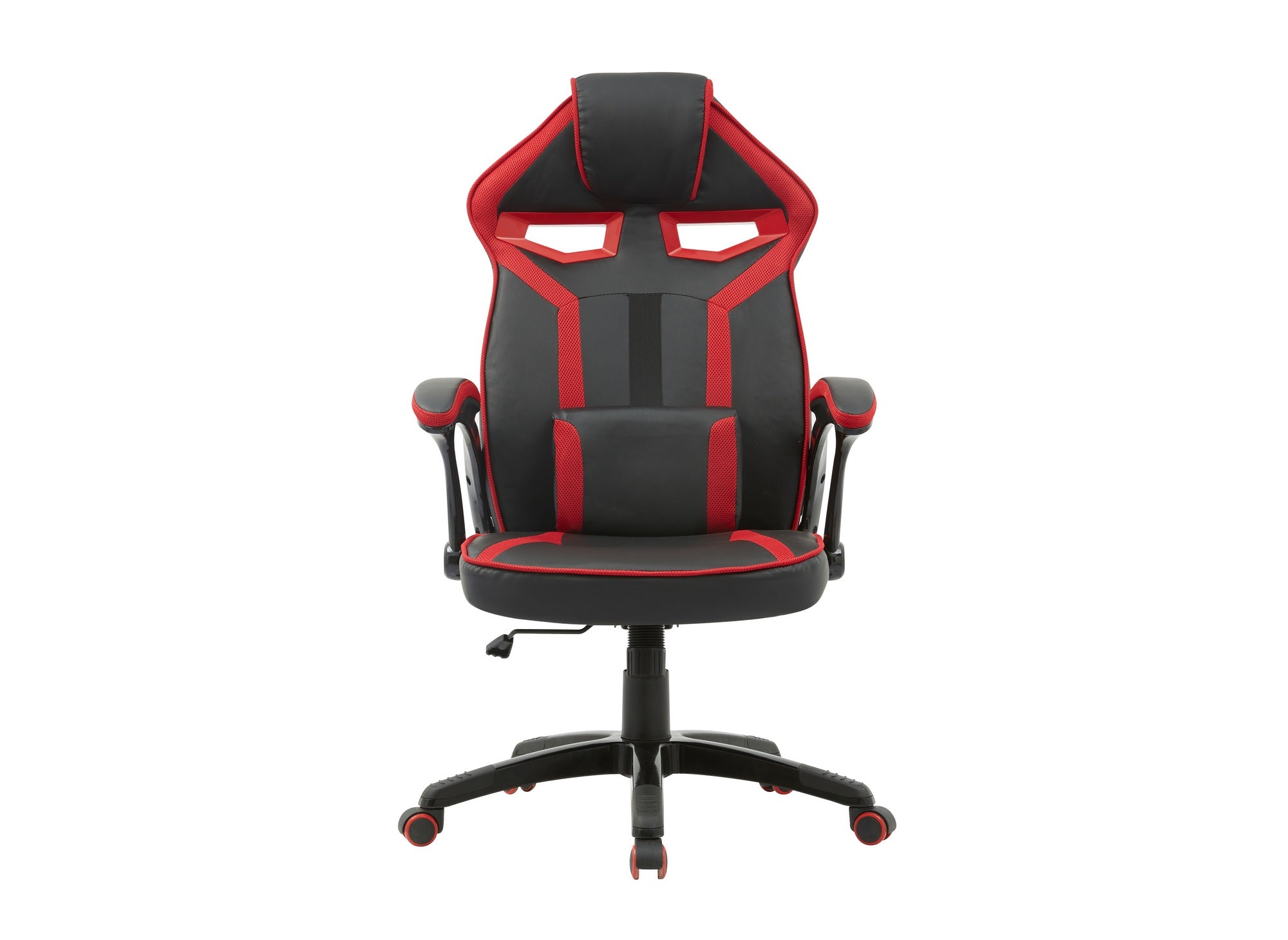 ZONA Gaming-Bürostuhl aus Kunstleder in Schwarz und Rot