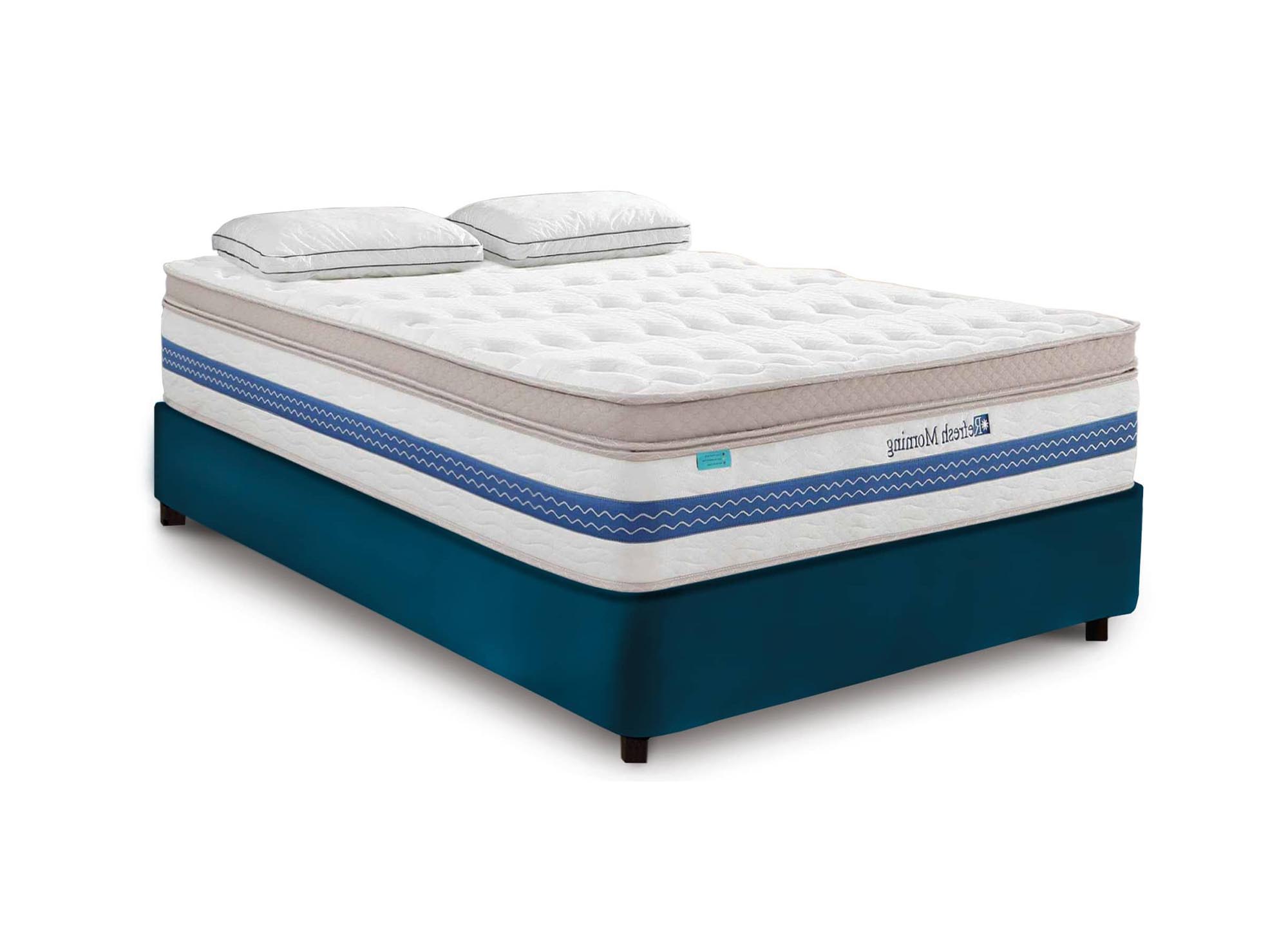 REFRESH Hybridmatratze 140 x 190 cm Taschenfedern und Memory Foam, Dicke 32 cm
