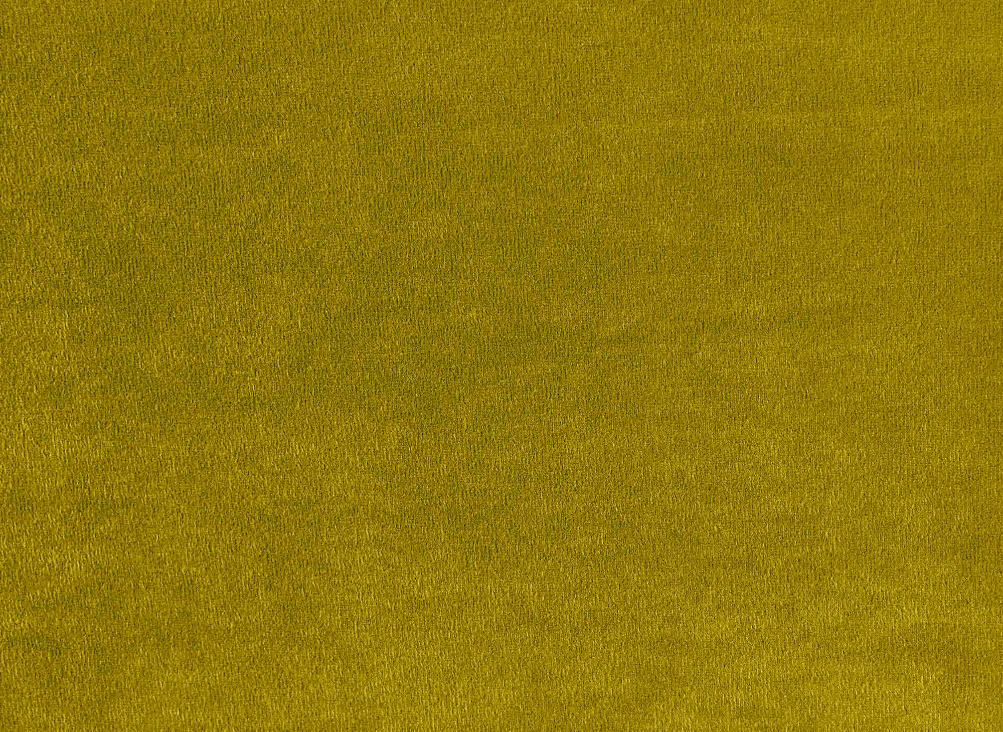 SALAMBO Skandinavisches Ecksofa aus goldgrünem Samt - Rechtwinklig