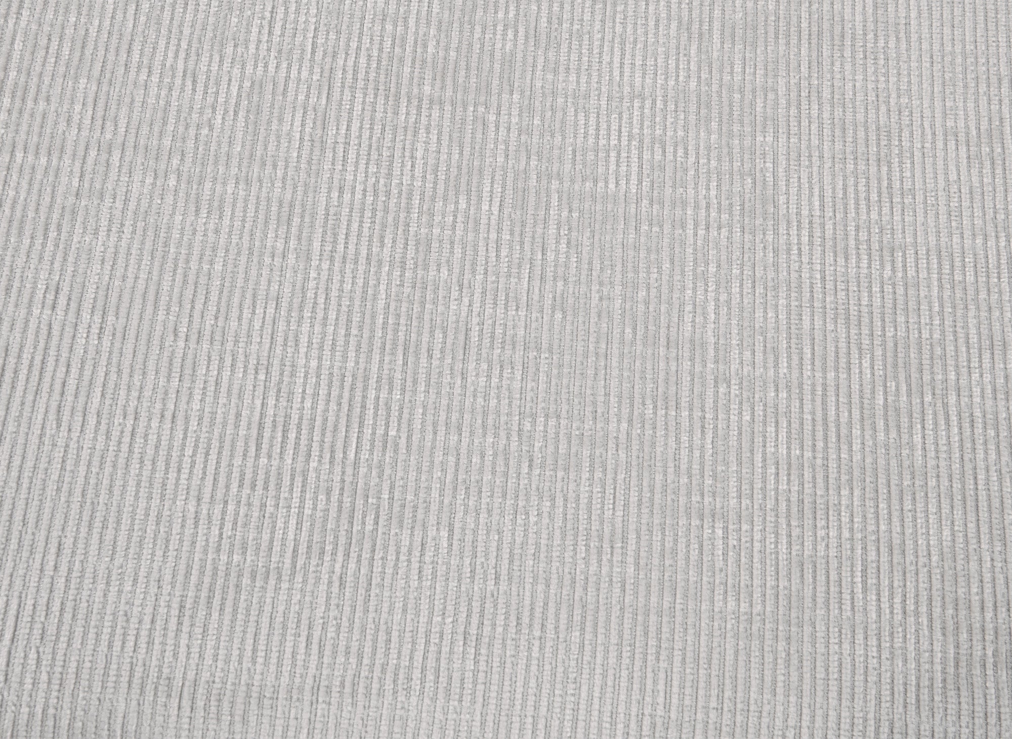 LUFY umwandelbares Ecksofa mit Stauraum aus ecruweiß meliertem Samt - Rechtwinklig