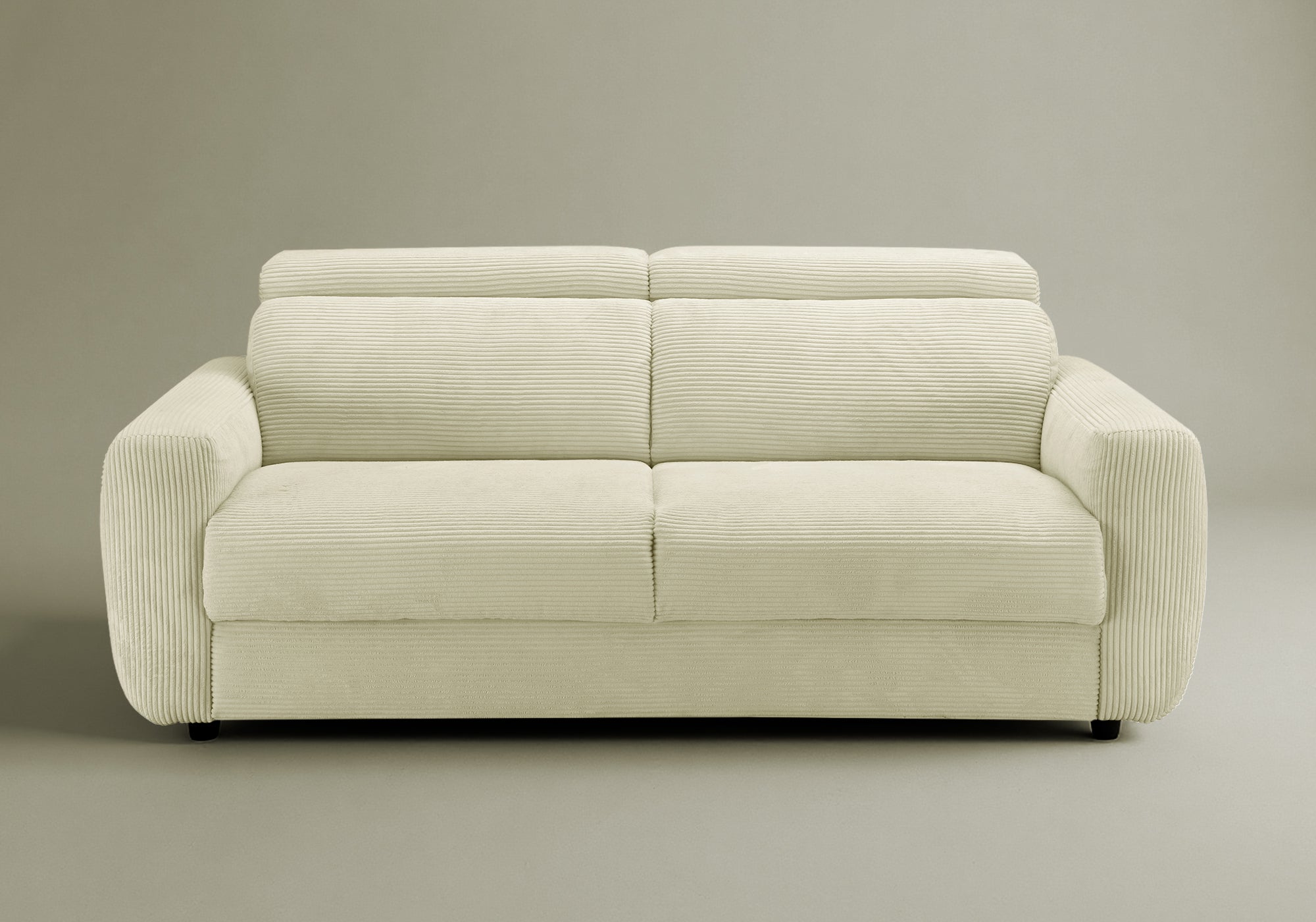 TOGO 3-Sitzer-Sofa aus beigefarbenem Cord
