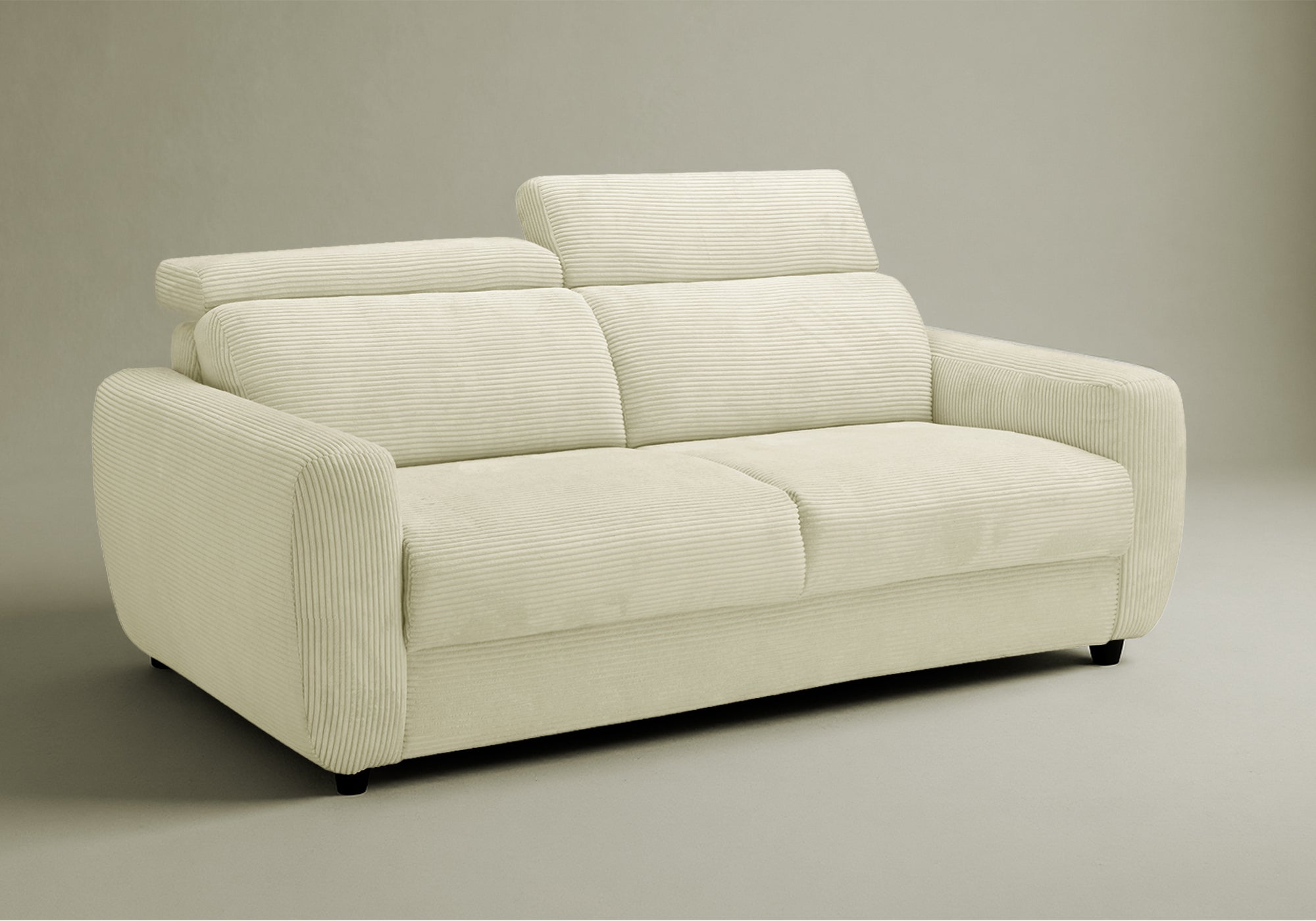 TOGO 3-Sitzer-Sofa aus beigefarbenem Cord