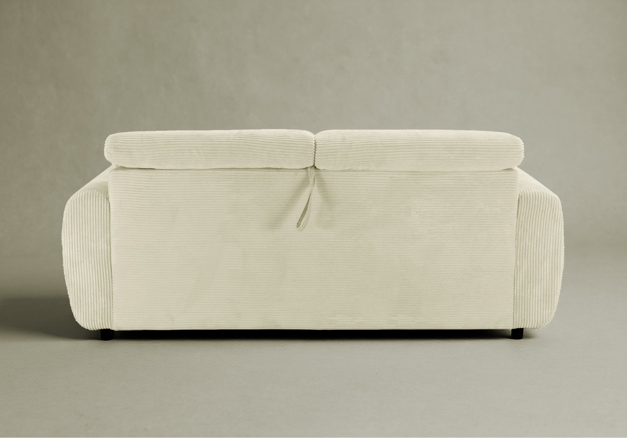 TOGO 3-Sitzer-Sofa aus beigefarbenem Cord