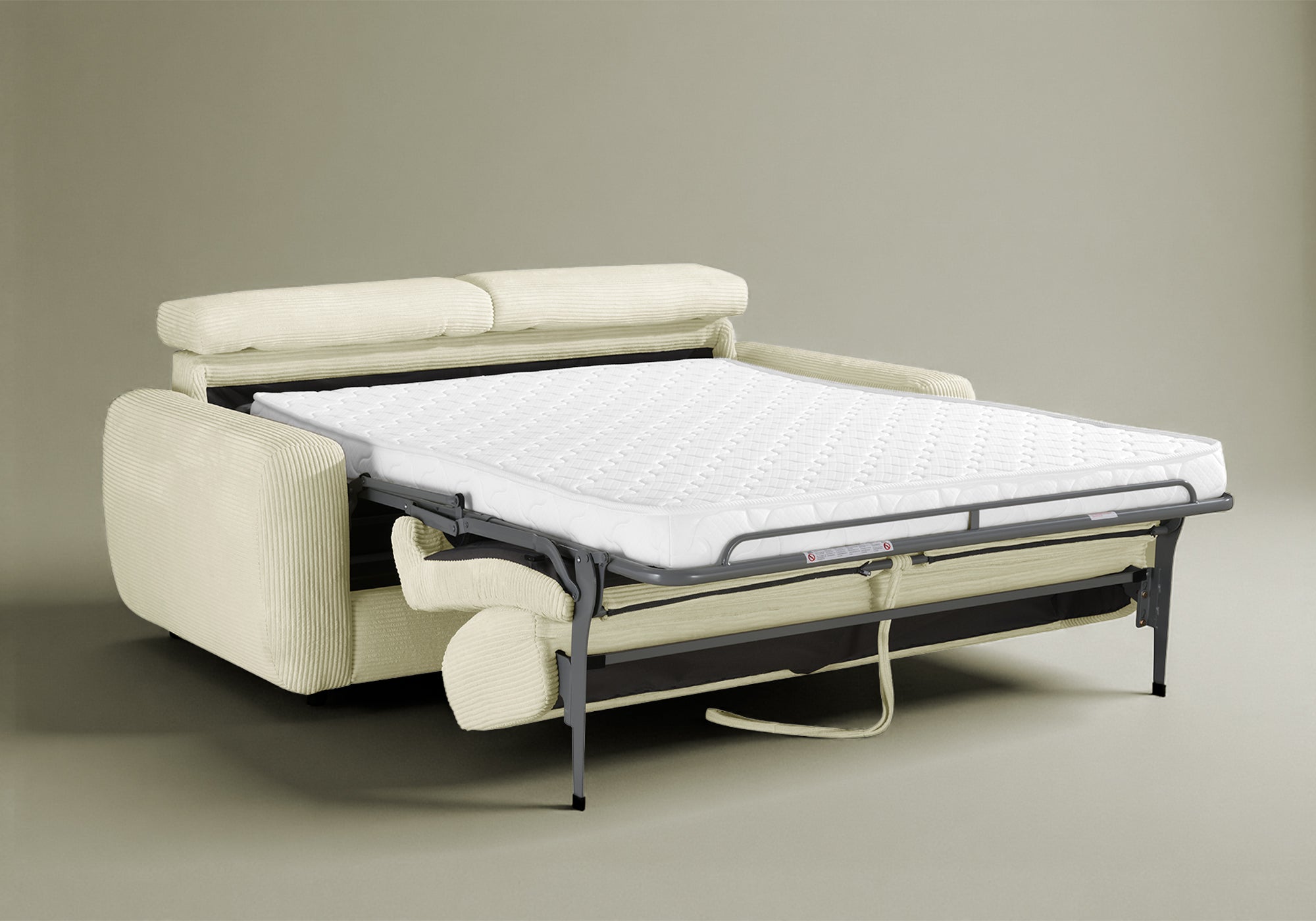 TOGO 3-Sitzer-Sofa aus beigefarbenem Cord