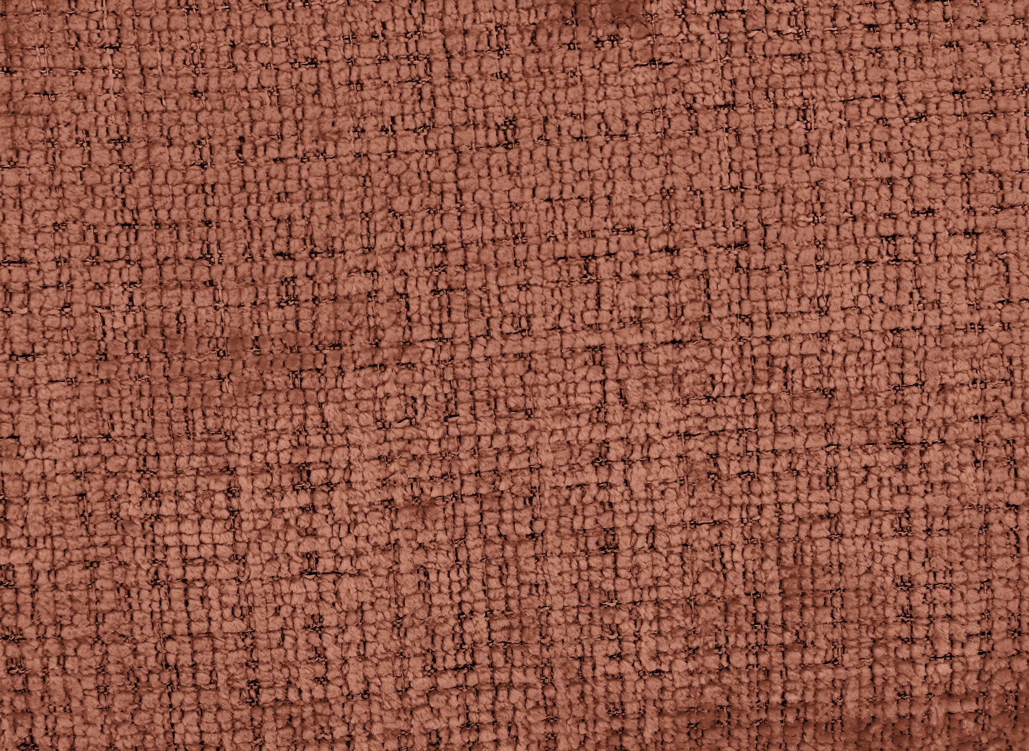 RALYA 3-Sitzer-Schlafsofa mit Stauraum aus terrakottafarbenem, meliertem Samt