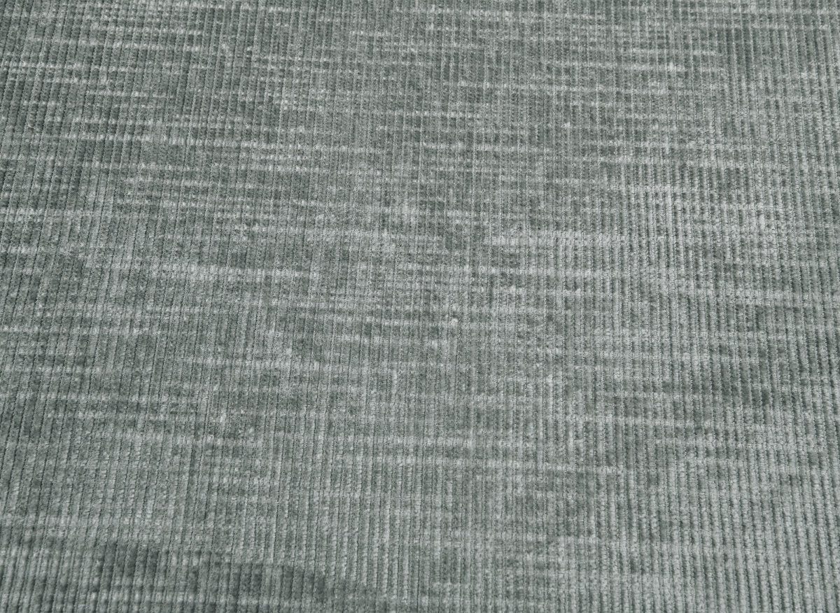 Canapé convertible avec coffre en velours chiné gris BARNEY - Angle droit - DécoInParis