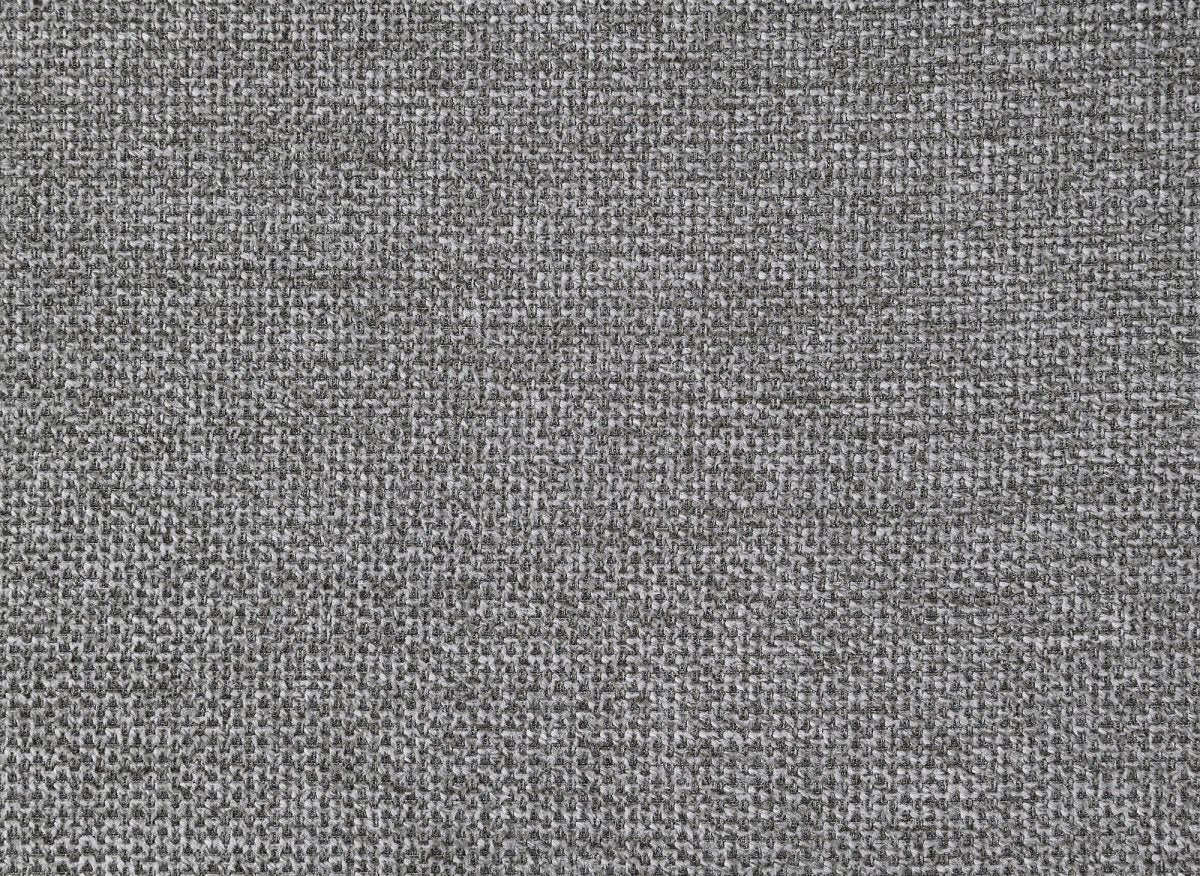 Canapé d'angle convertible avec coffre en tissu gris HAVEN - Angle gauche - DécoInParis