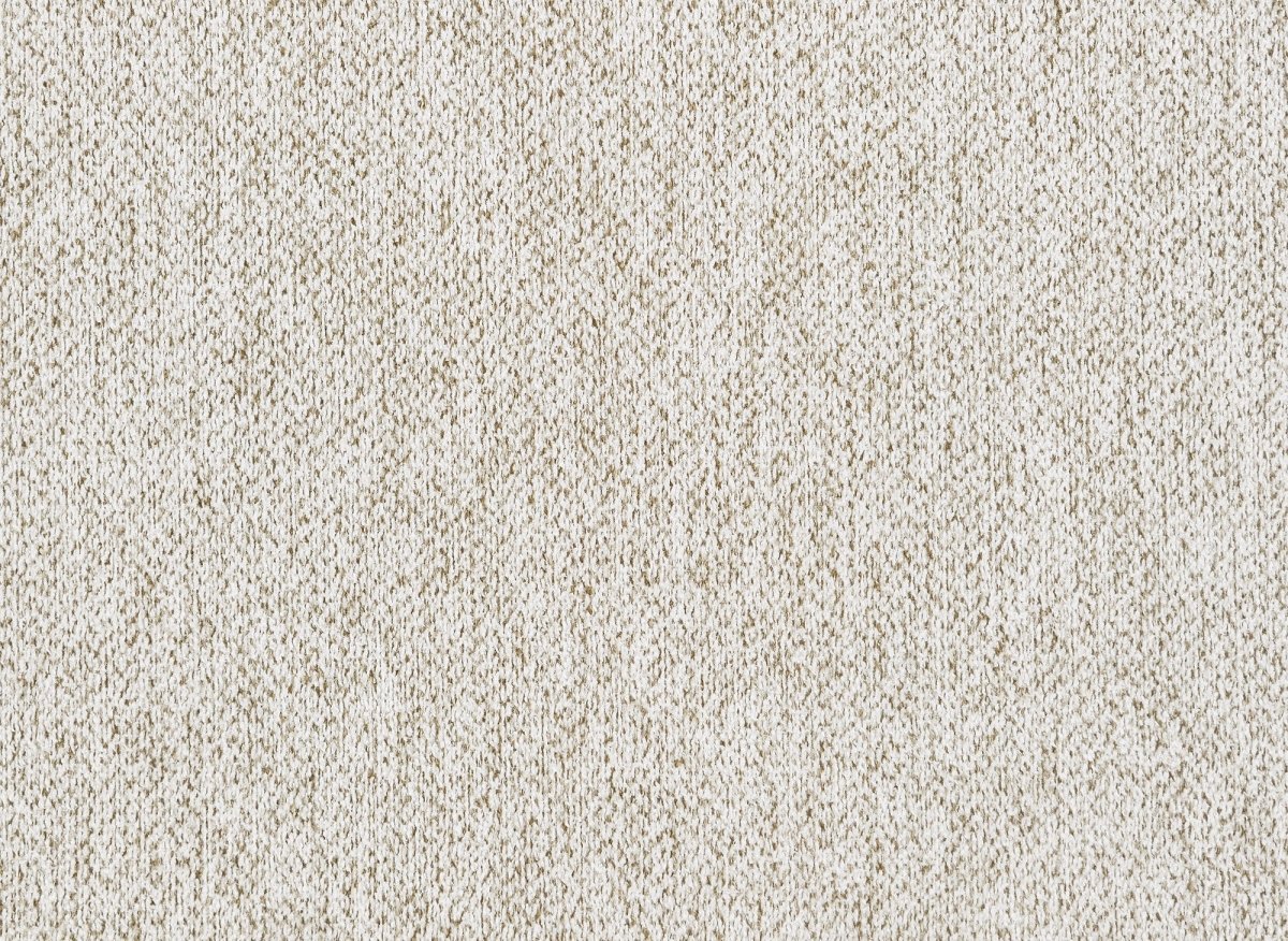 Canapé d'angle convertible avec coffre en tissu texturé beige ANGELINE - Angle droit - DécoInParis