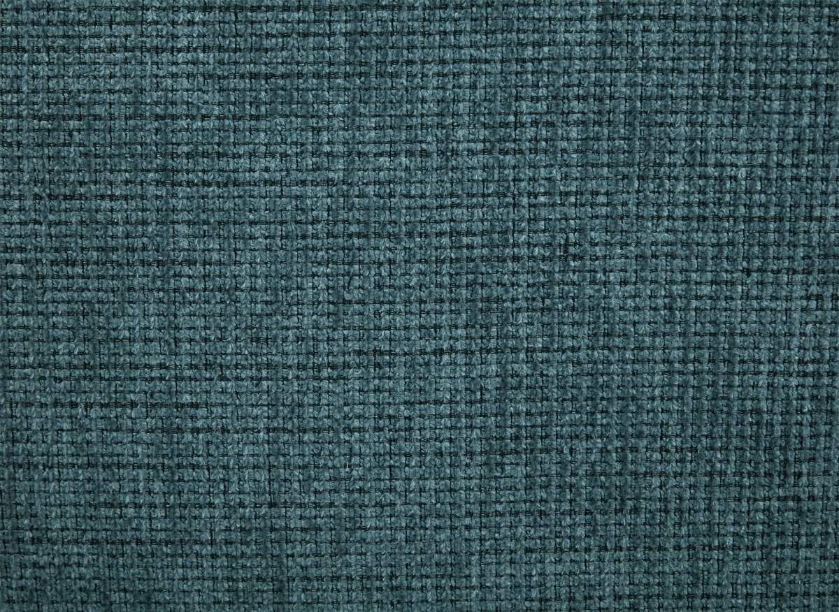 Canapé d'angle relax en velours texturé bleu FEDORA - Angle droit - DécoInParis