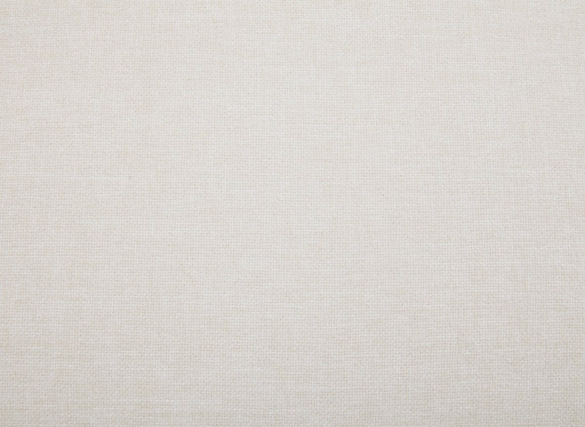 Canapé droit 3 places en velours chiné beige ABELIA - DécoInParis