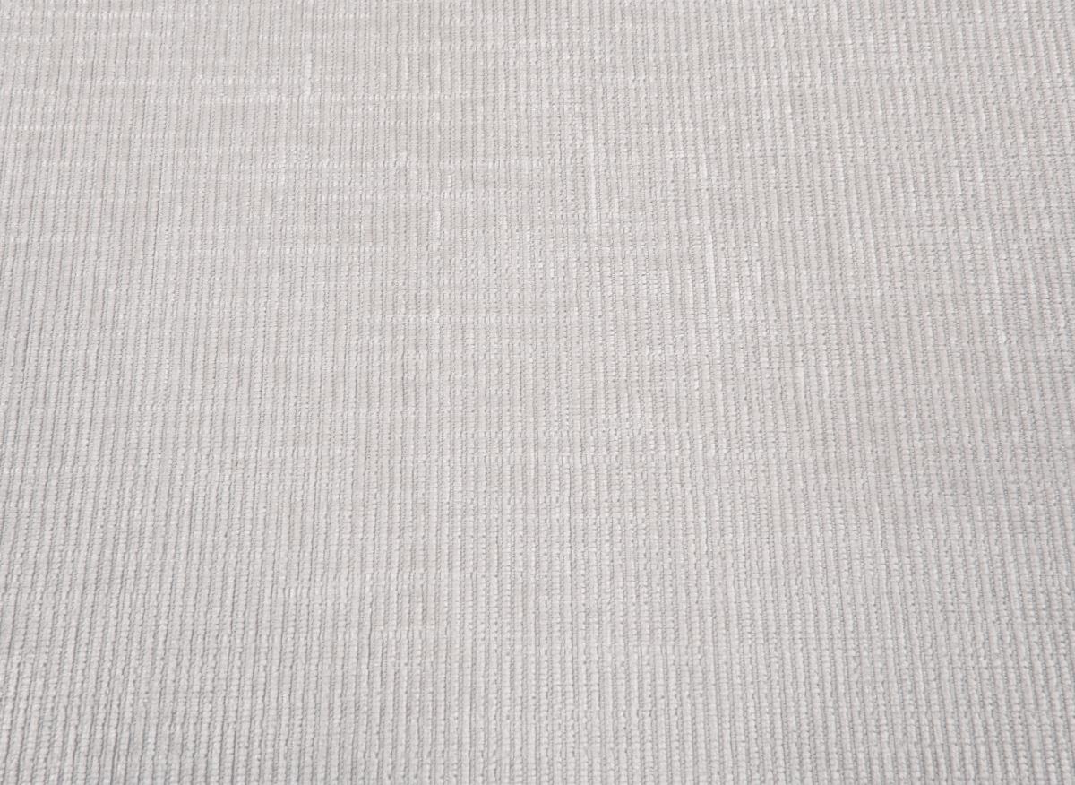 Canapé panoramique convertible avec coffre en velours chiné beige MARIANO - Angle droit - DécoInParis