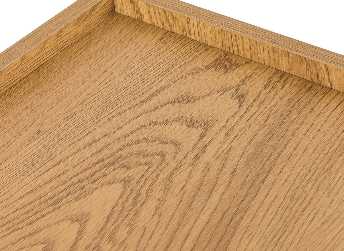 Commode 4 tiroirs en bois couleur chêne SACHA - DécoInParis