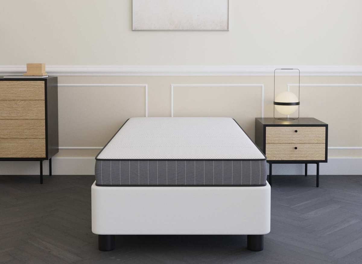 Matelas en mousse 90 x 190 cm épaisseur 15 cm WOLK - DécoInParis